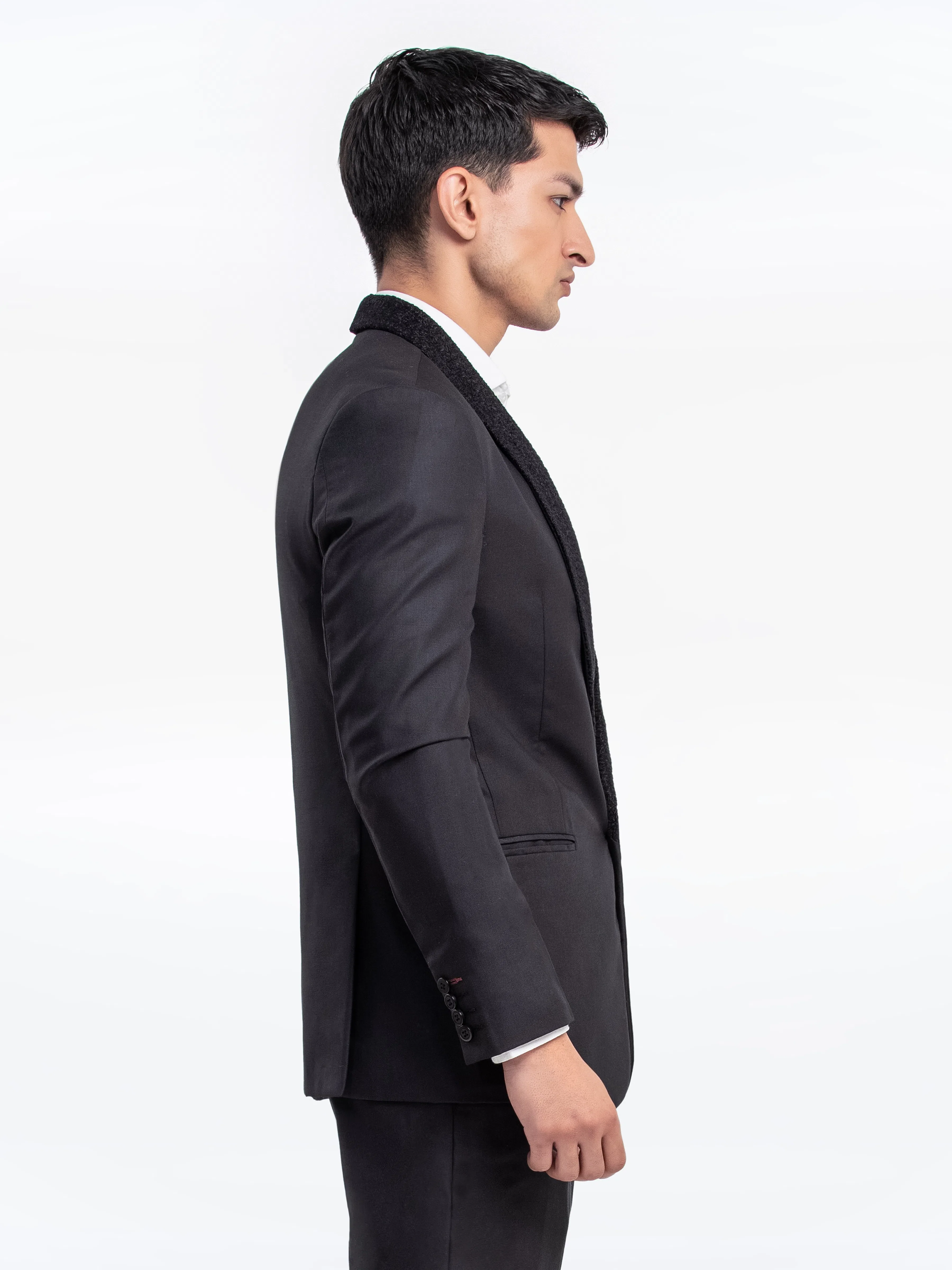Men's Black Coat Pant - EMTCPC24-6856 - Image 5