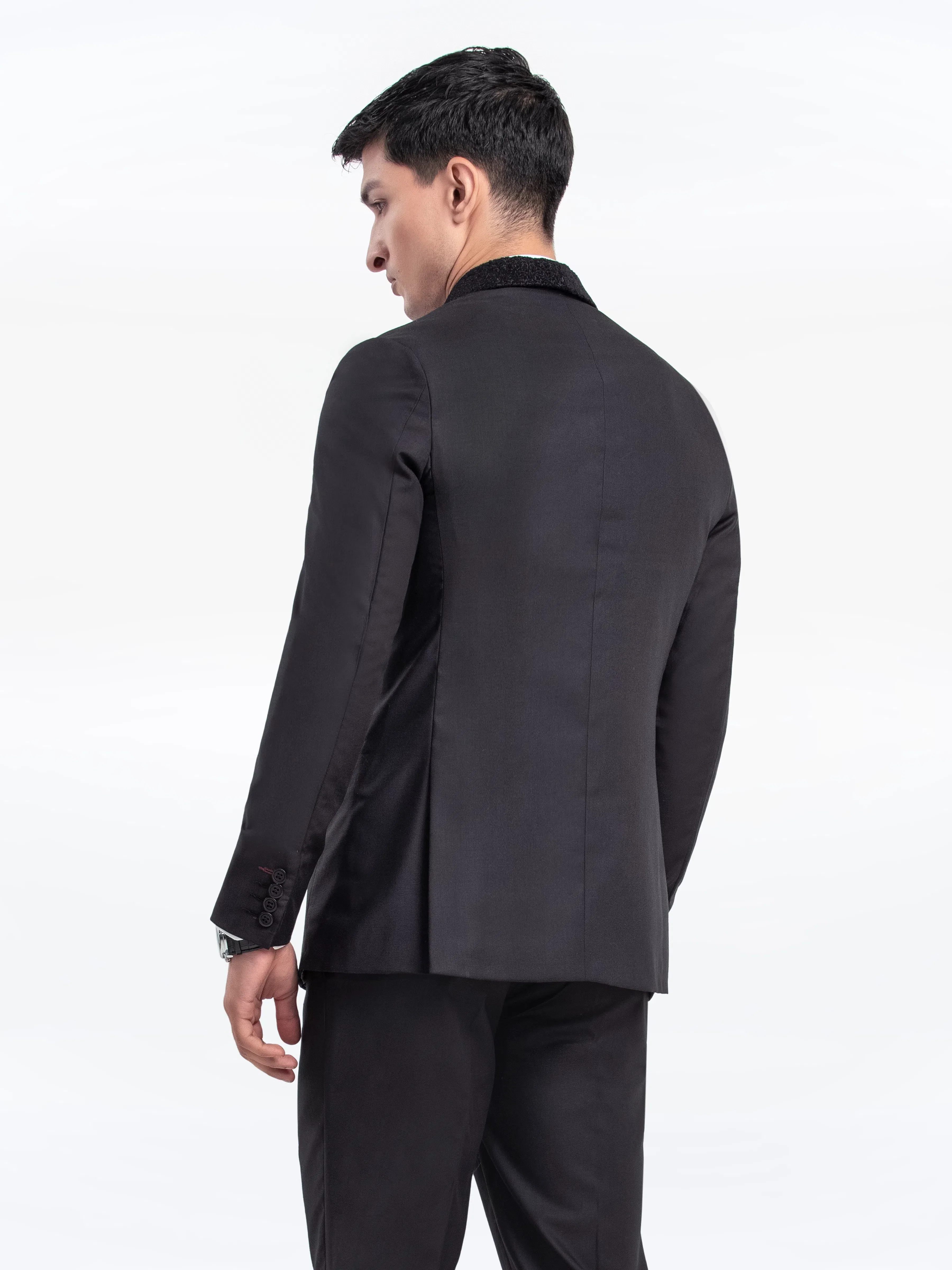 Men's Black Coat Pant - EMTCPC24-6856 - Image 6