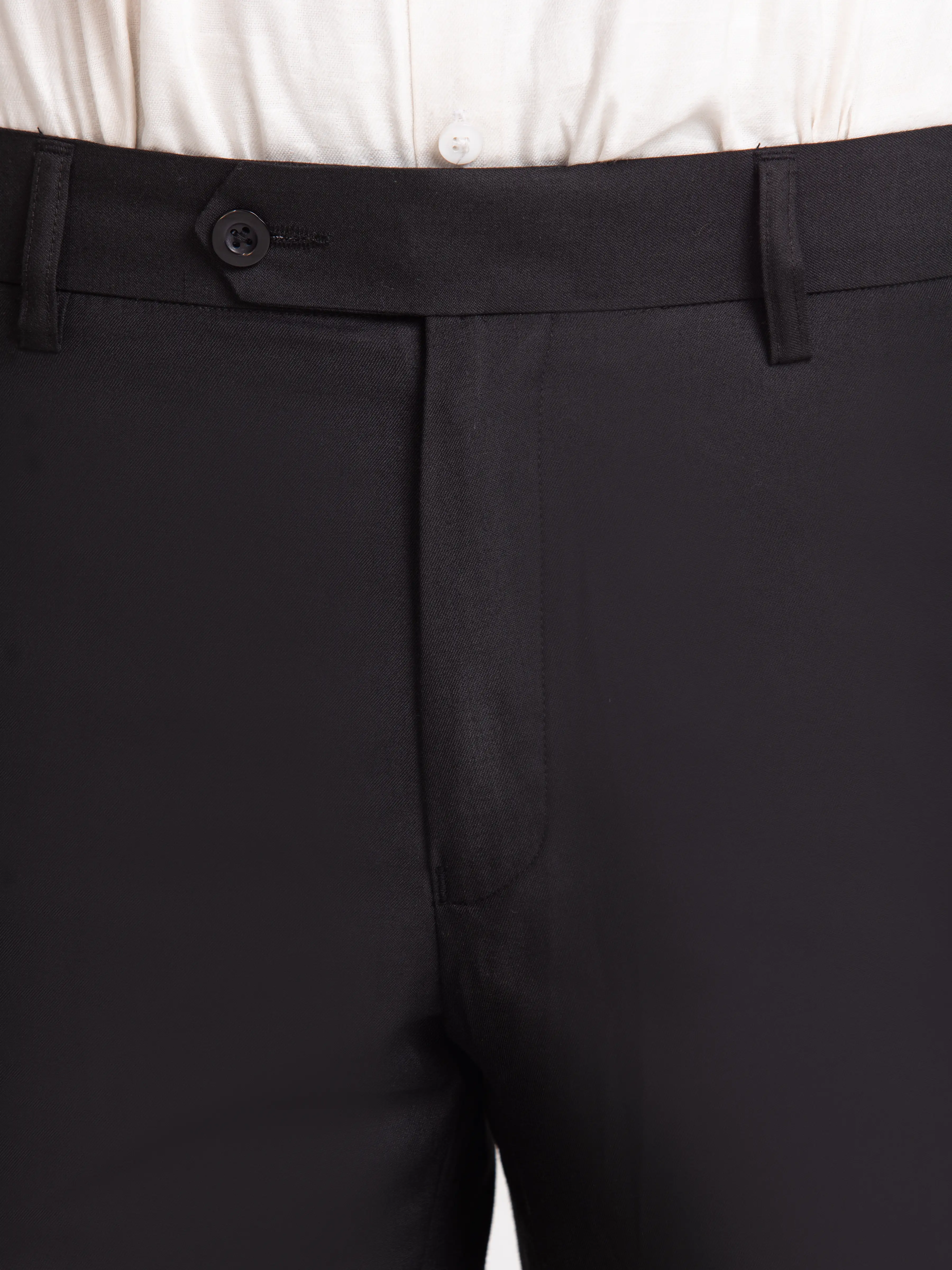 Men's Black Formal Pant - EMBPF24-15271 - Image 2