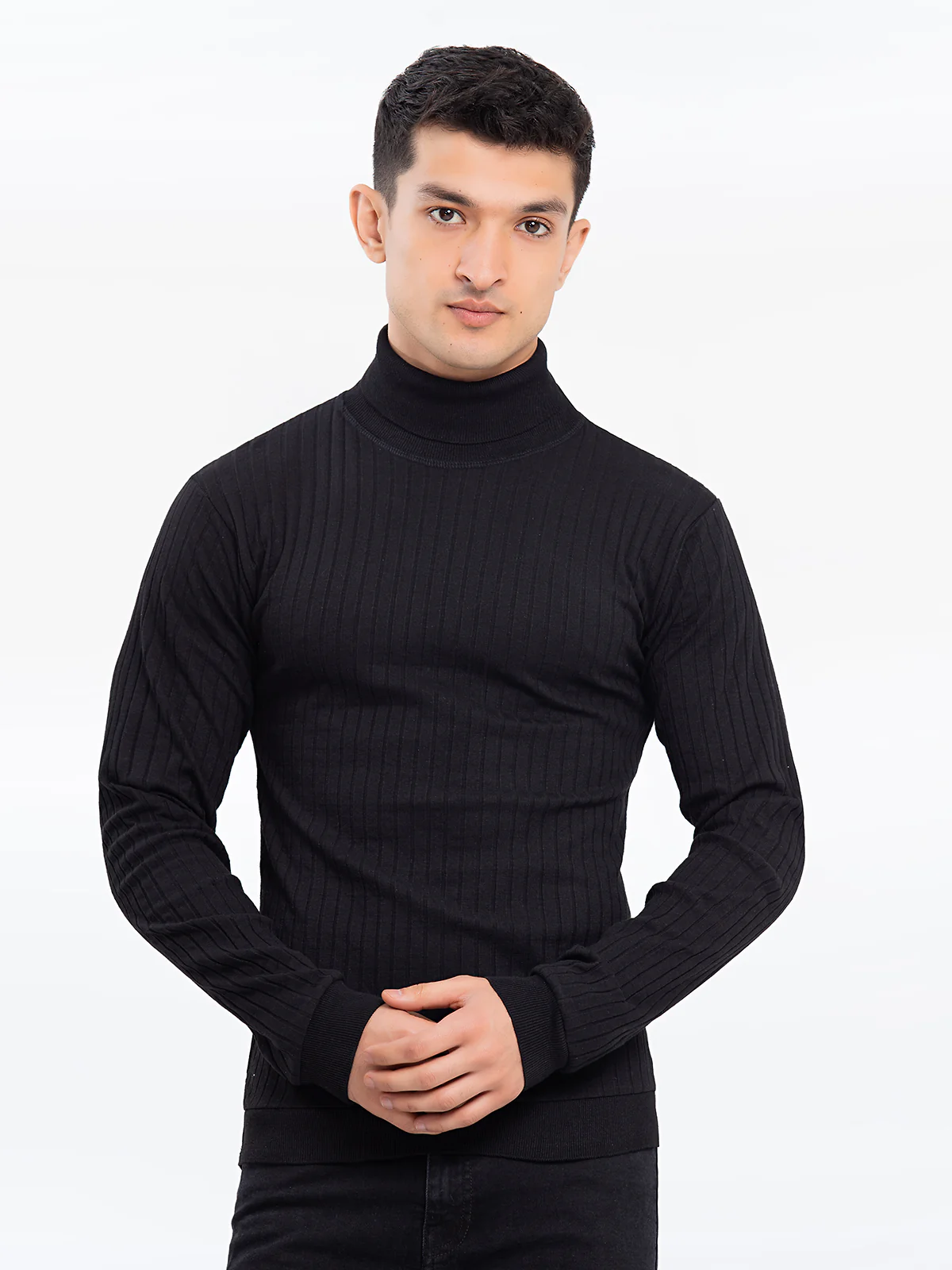 Men's Black High Neck - EMTTF23-001 - Image 2