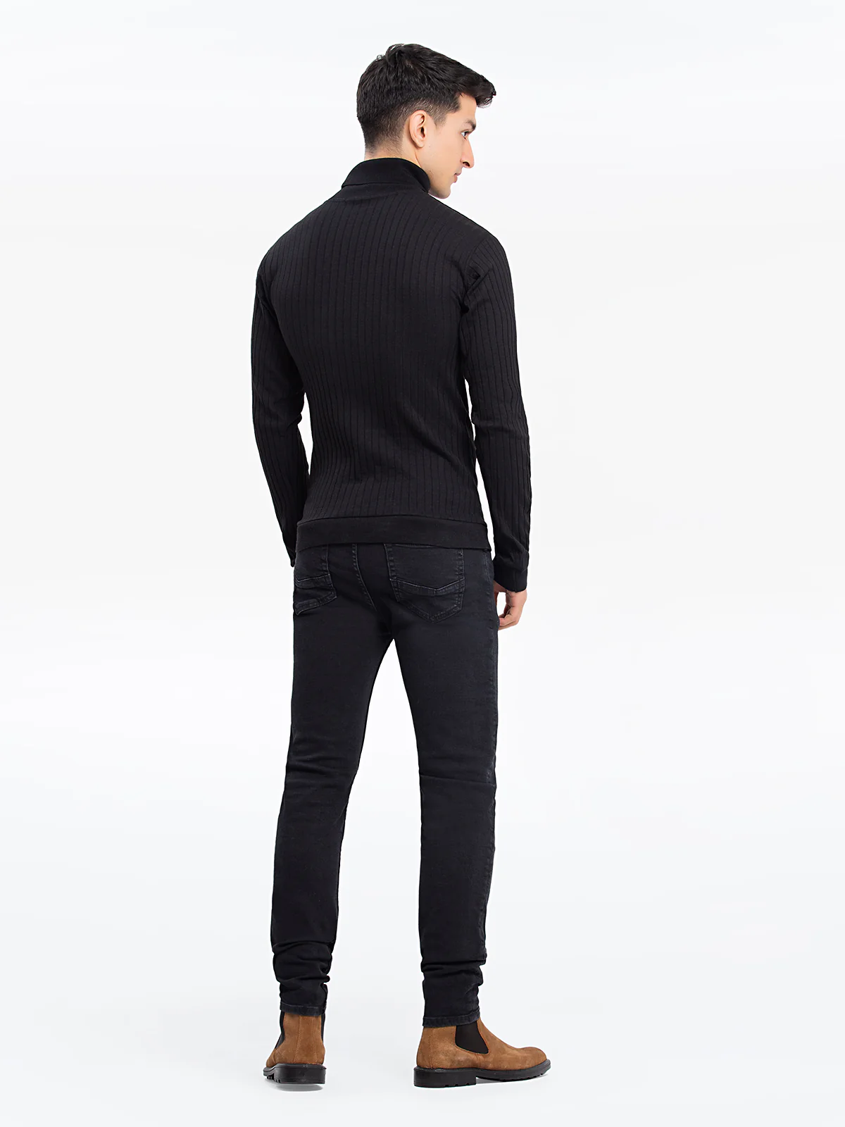 Men's Black High Neck - EMTTF23-001 - Image 5