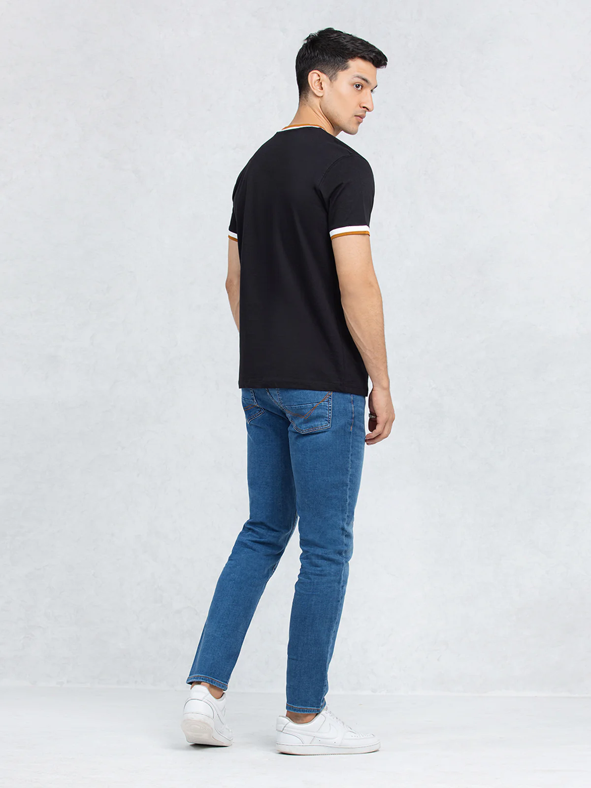 Men's Black Graphic Tee - EMTGT24-003 - Image 5