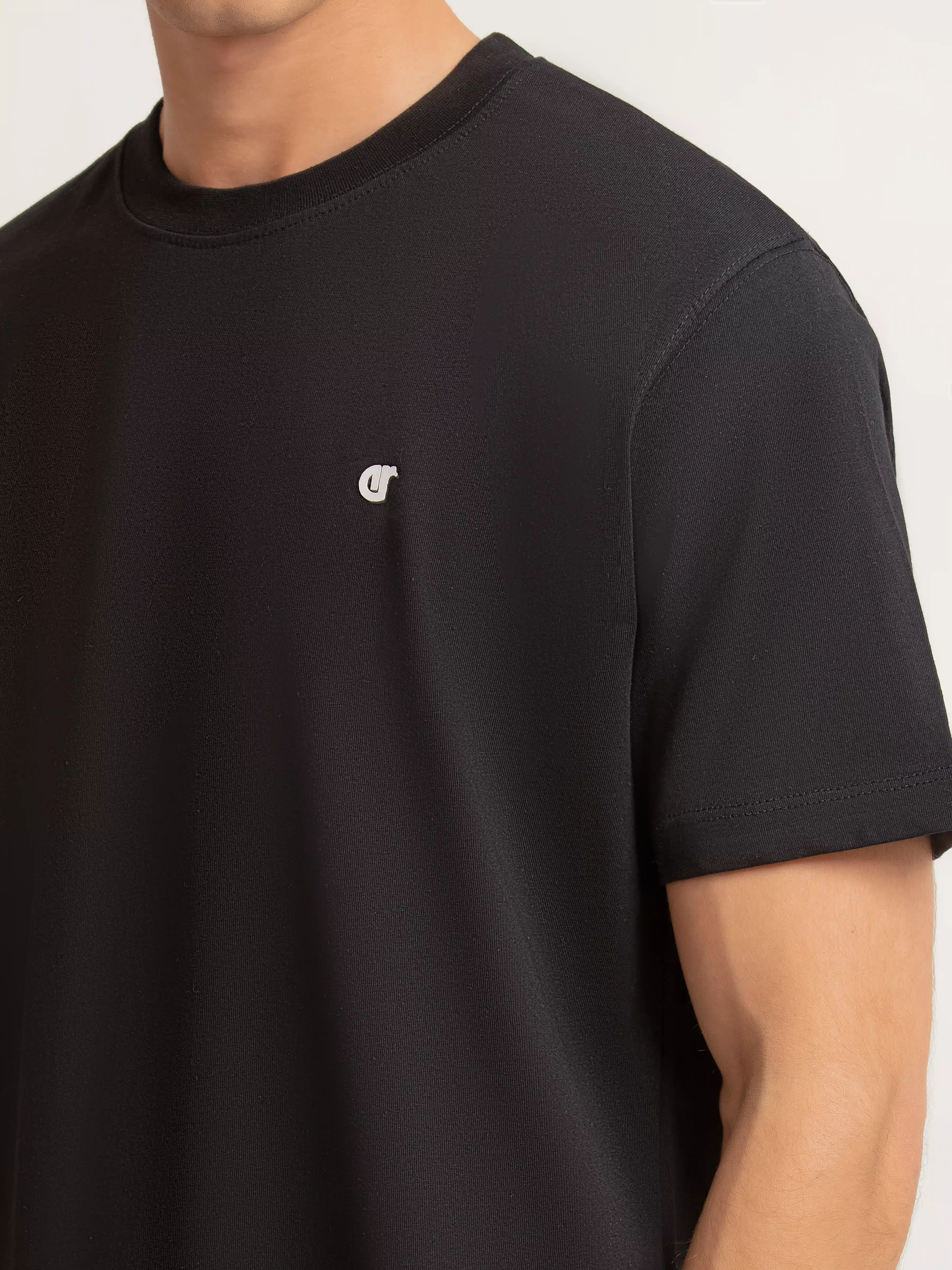 Men's Black Graphic Tee - EMTGT6-009 - Image 3