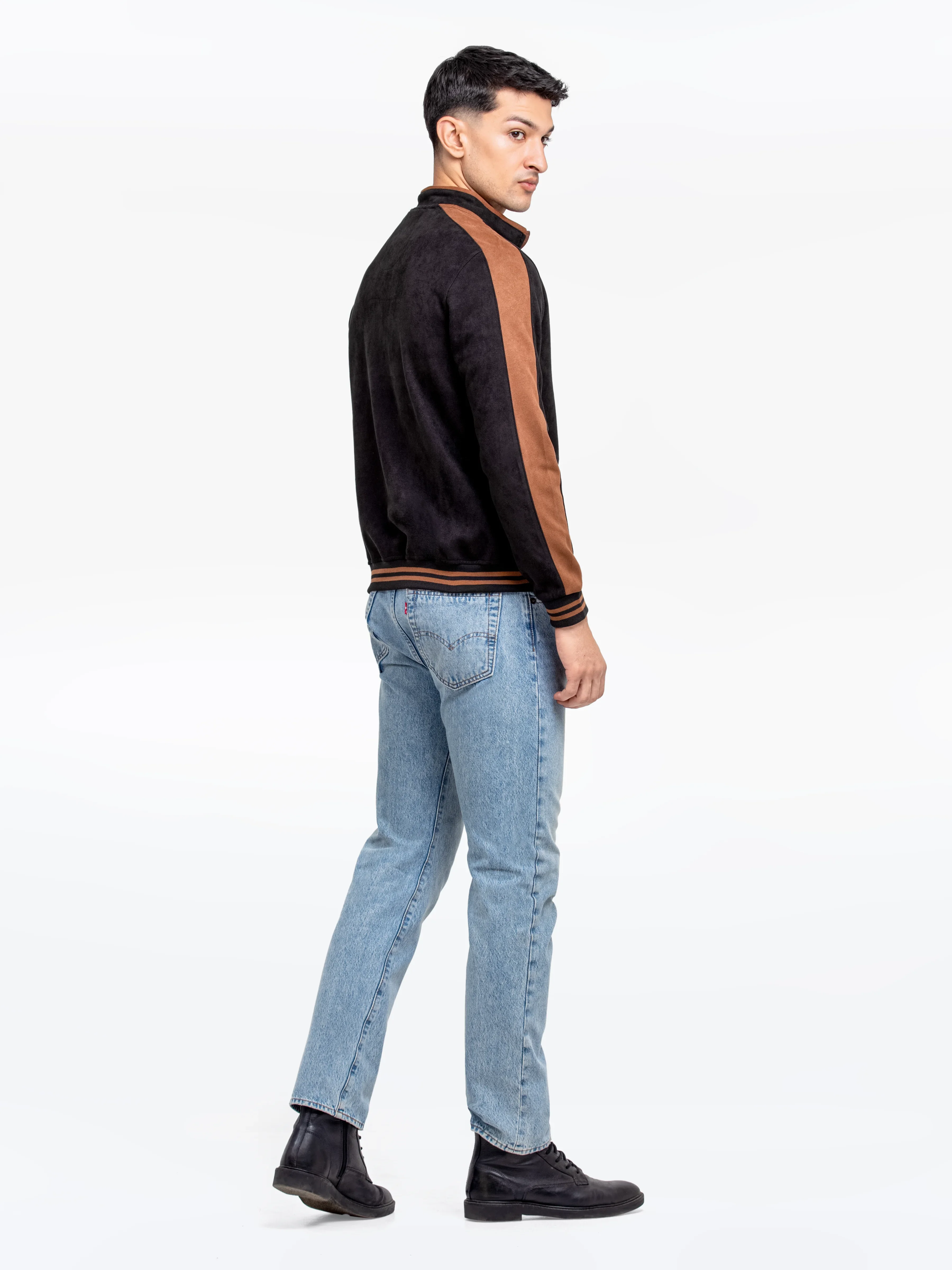 Men's Black Jacket - EMTJ24-006 - Image 6