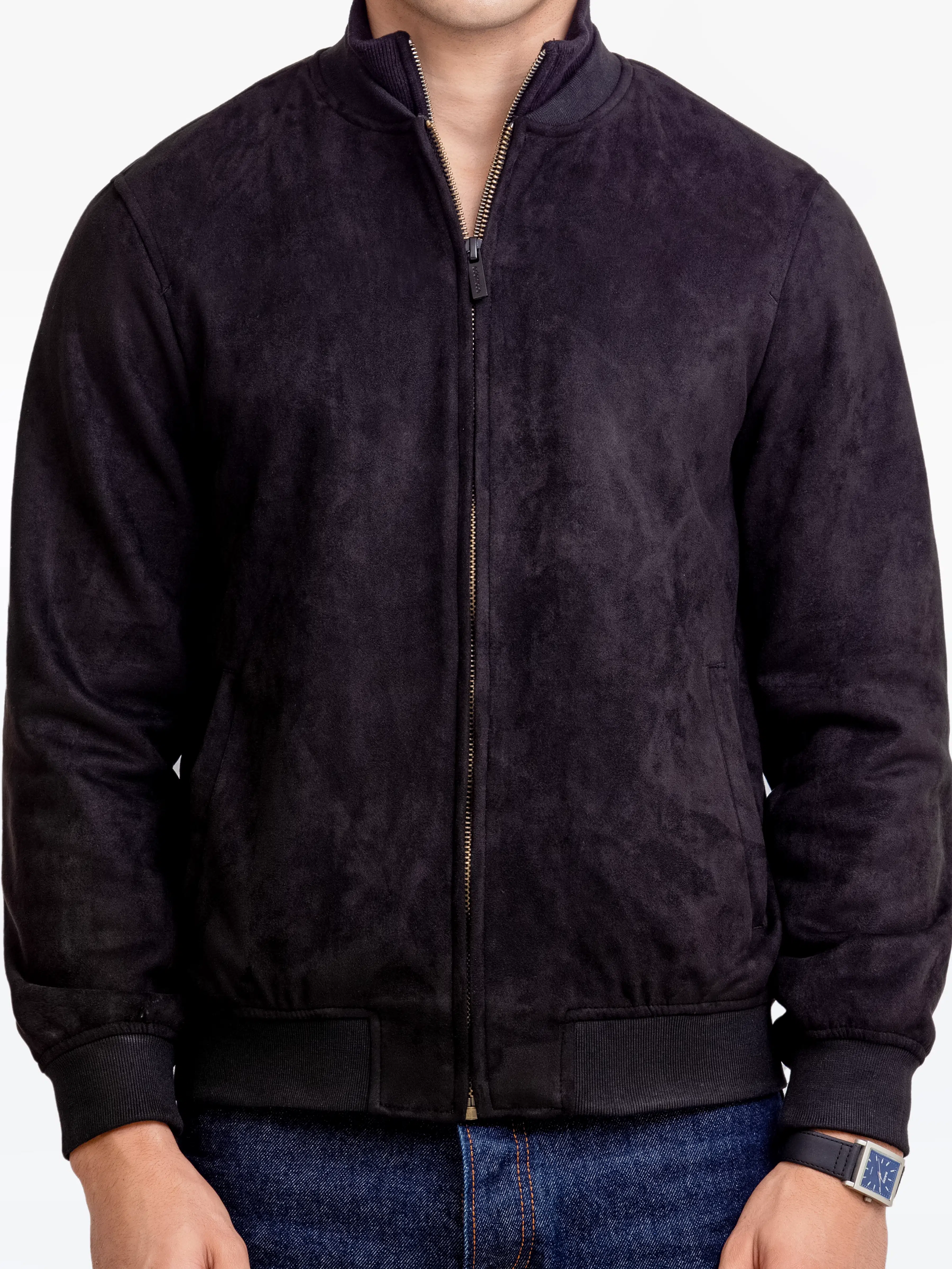 Men's Black Jacket - EMTJ24-011 - Image 4