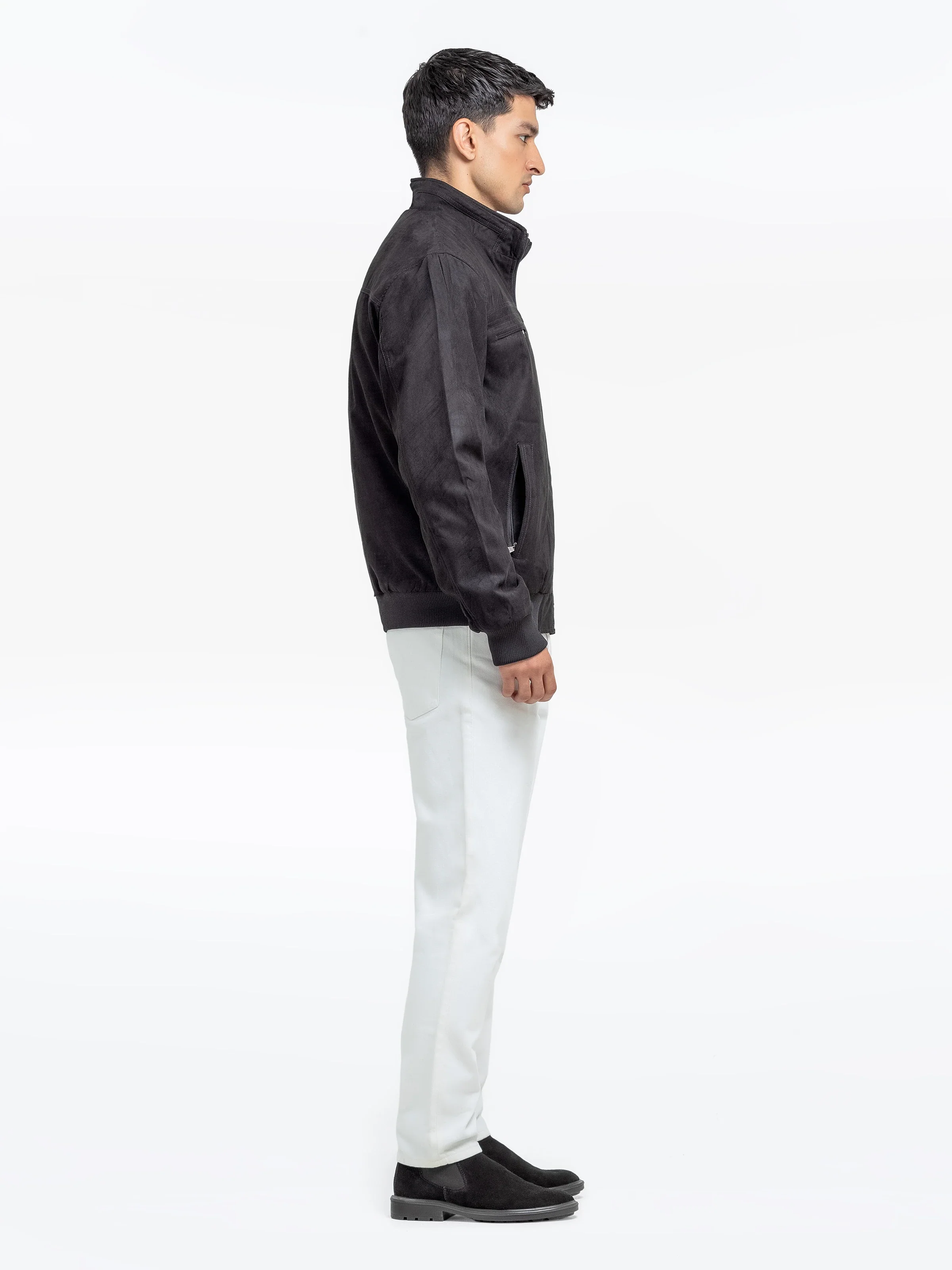 Men's Black Jacket - EMTJ24-031 - Image 3