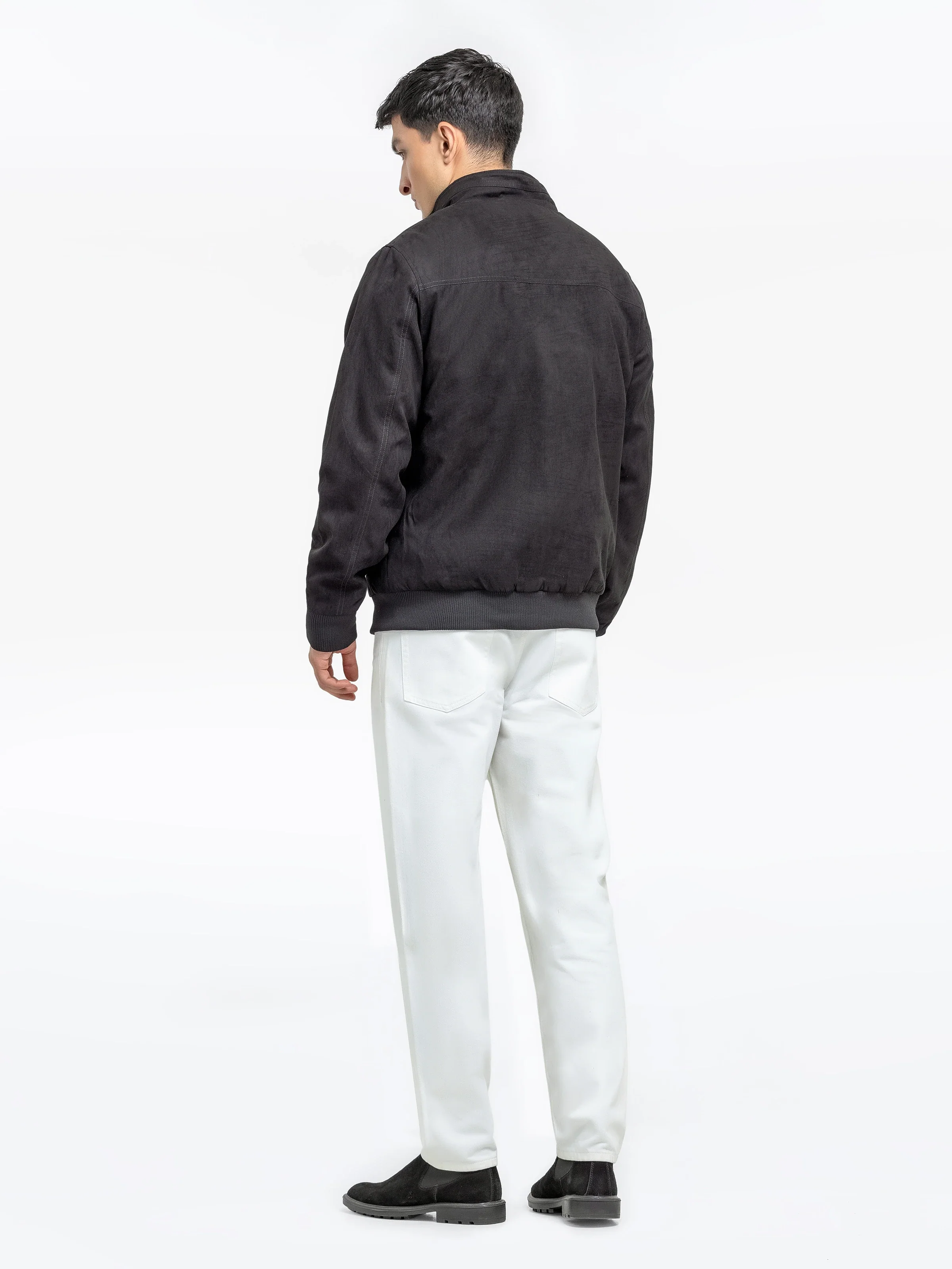 Men's Black Jacket - EMTJ24-031 - Image 4