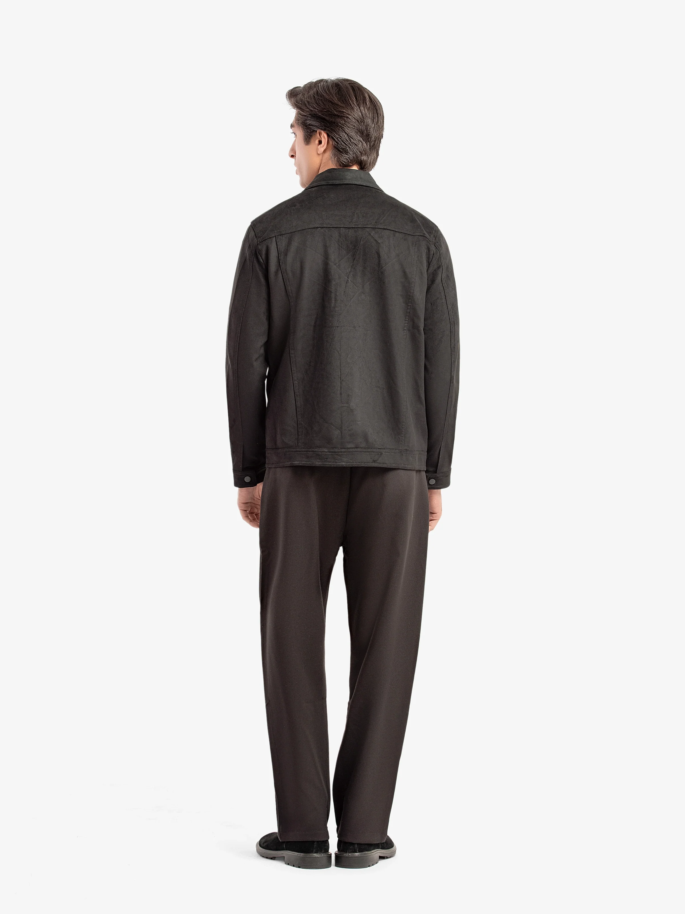 Men's Black Jacket - EMTJ5-003 - Image 5