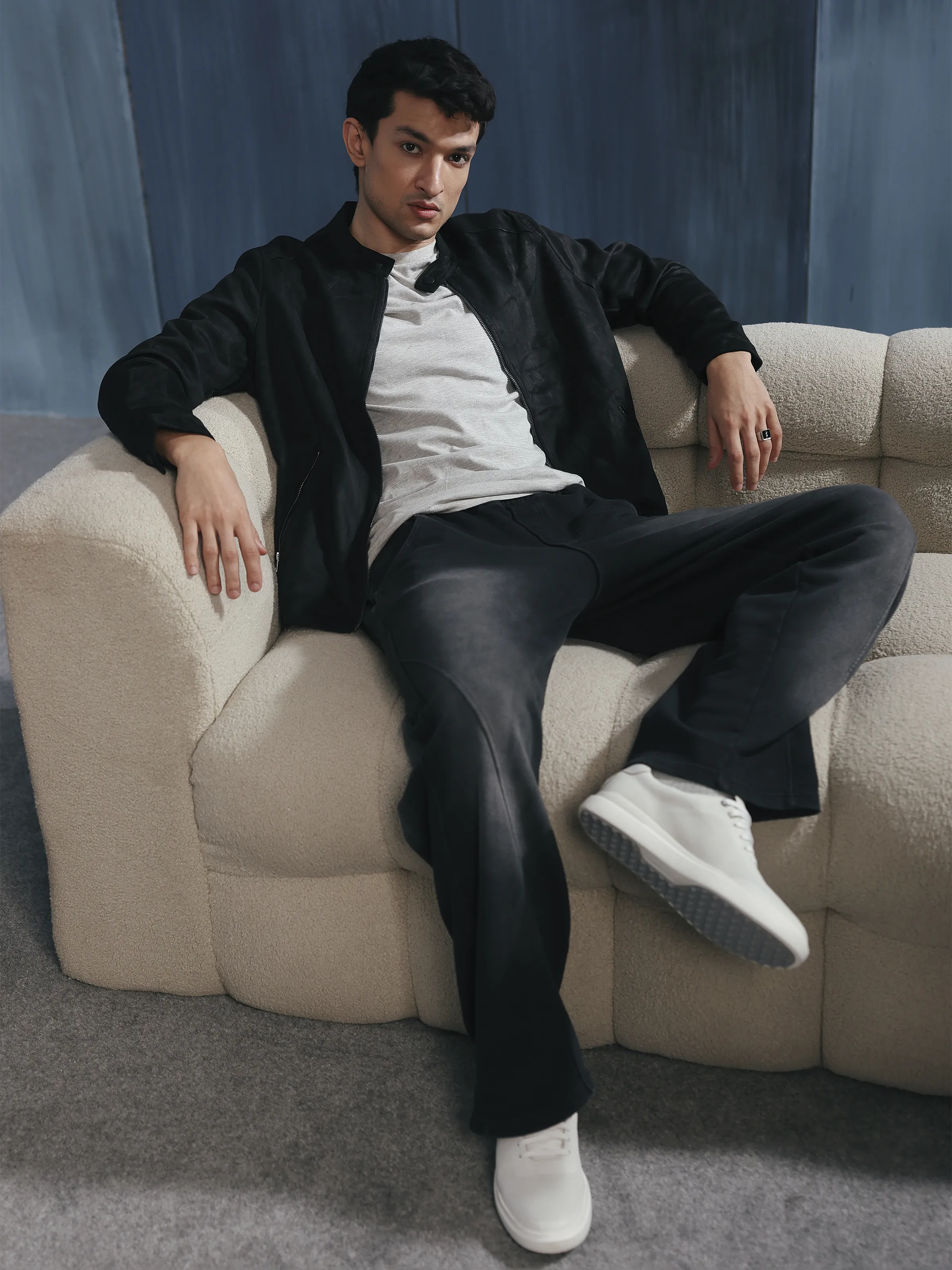 Men's Black Jacket - EMTJ5-006 - Image 2