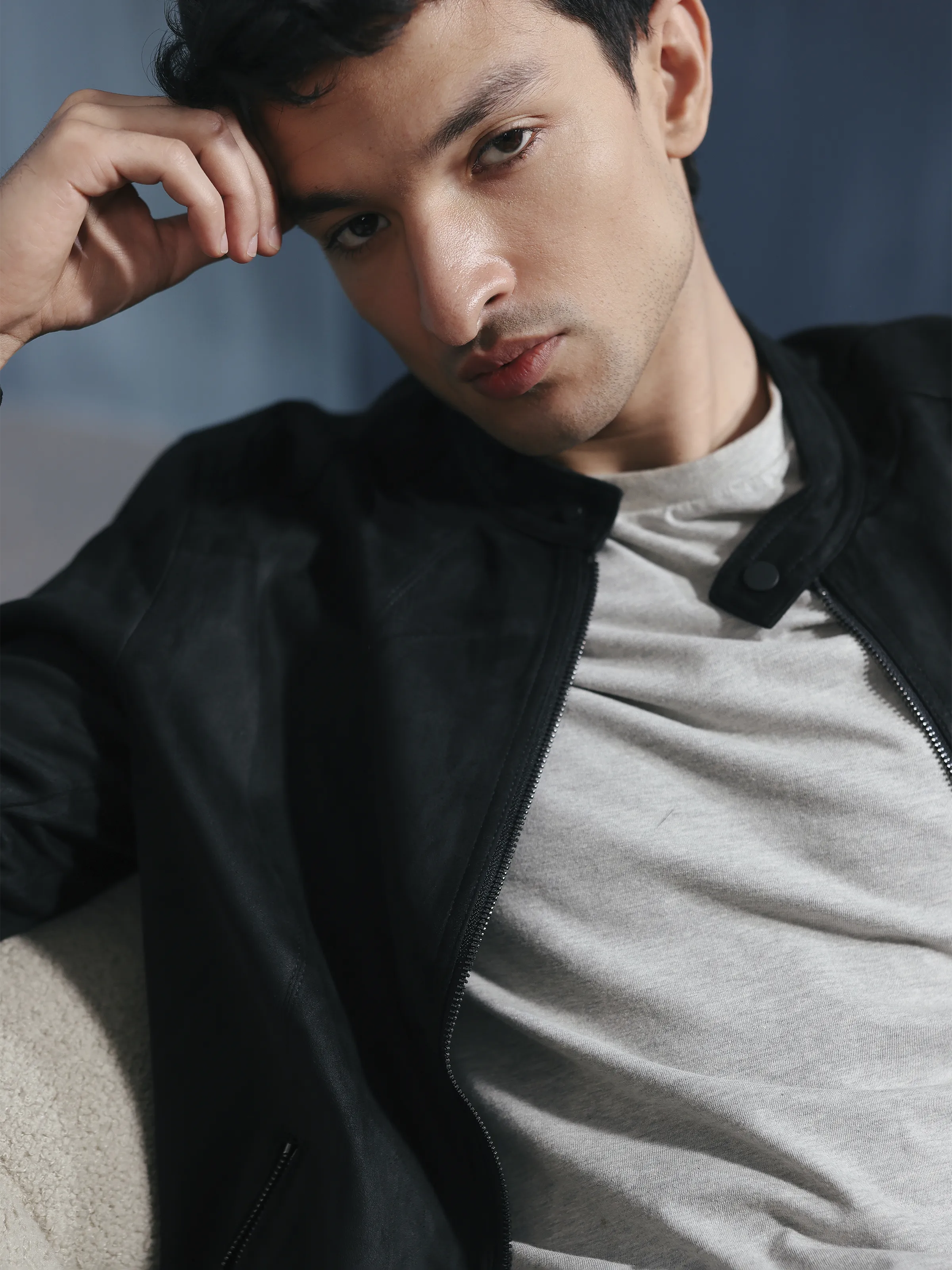Men's Black Jacket - EMTJ5-006 - Image 3