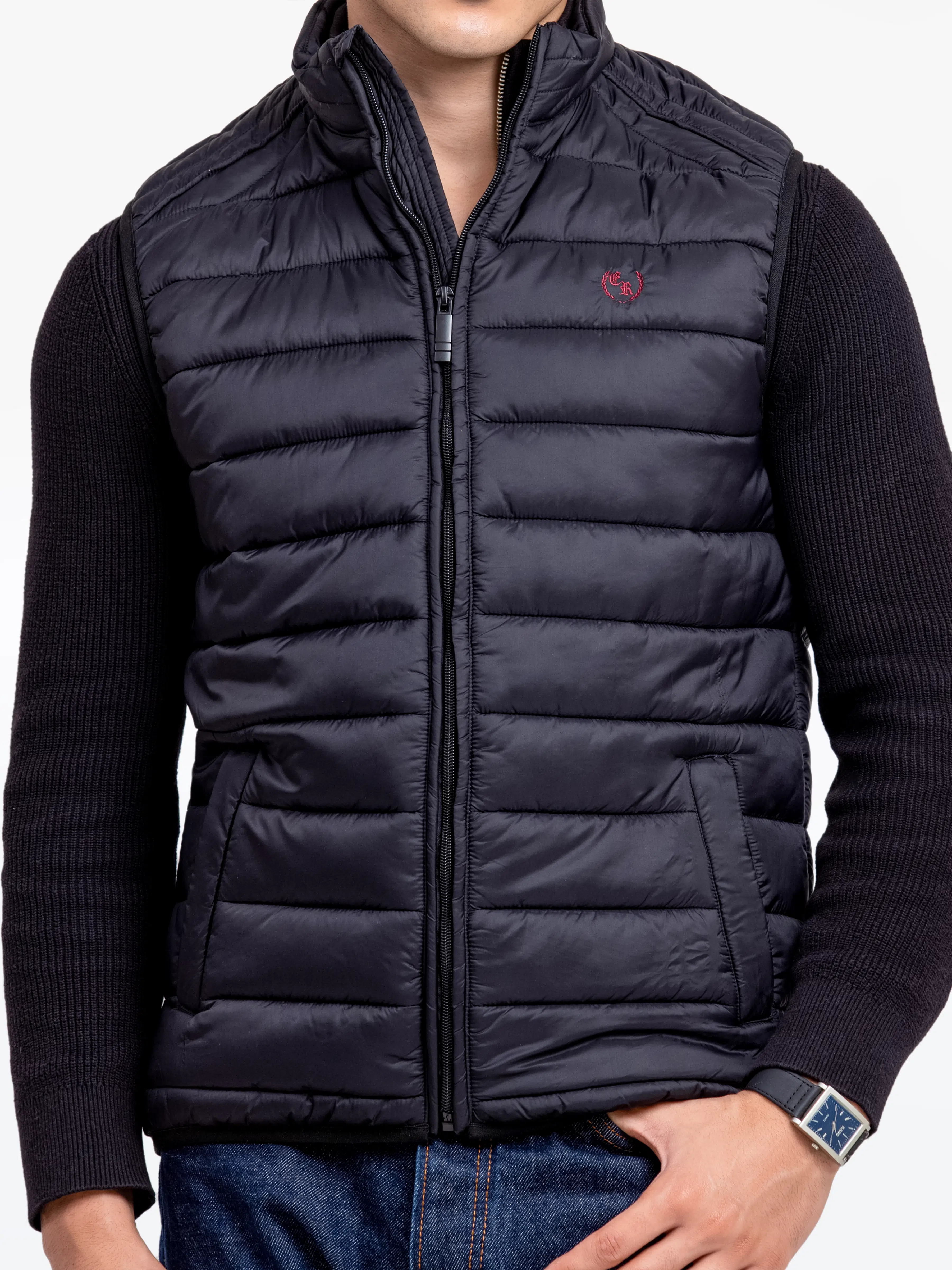 Men's Black Jacket - EMTJP24-006 - Image 4