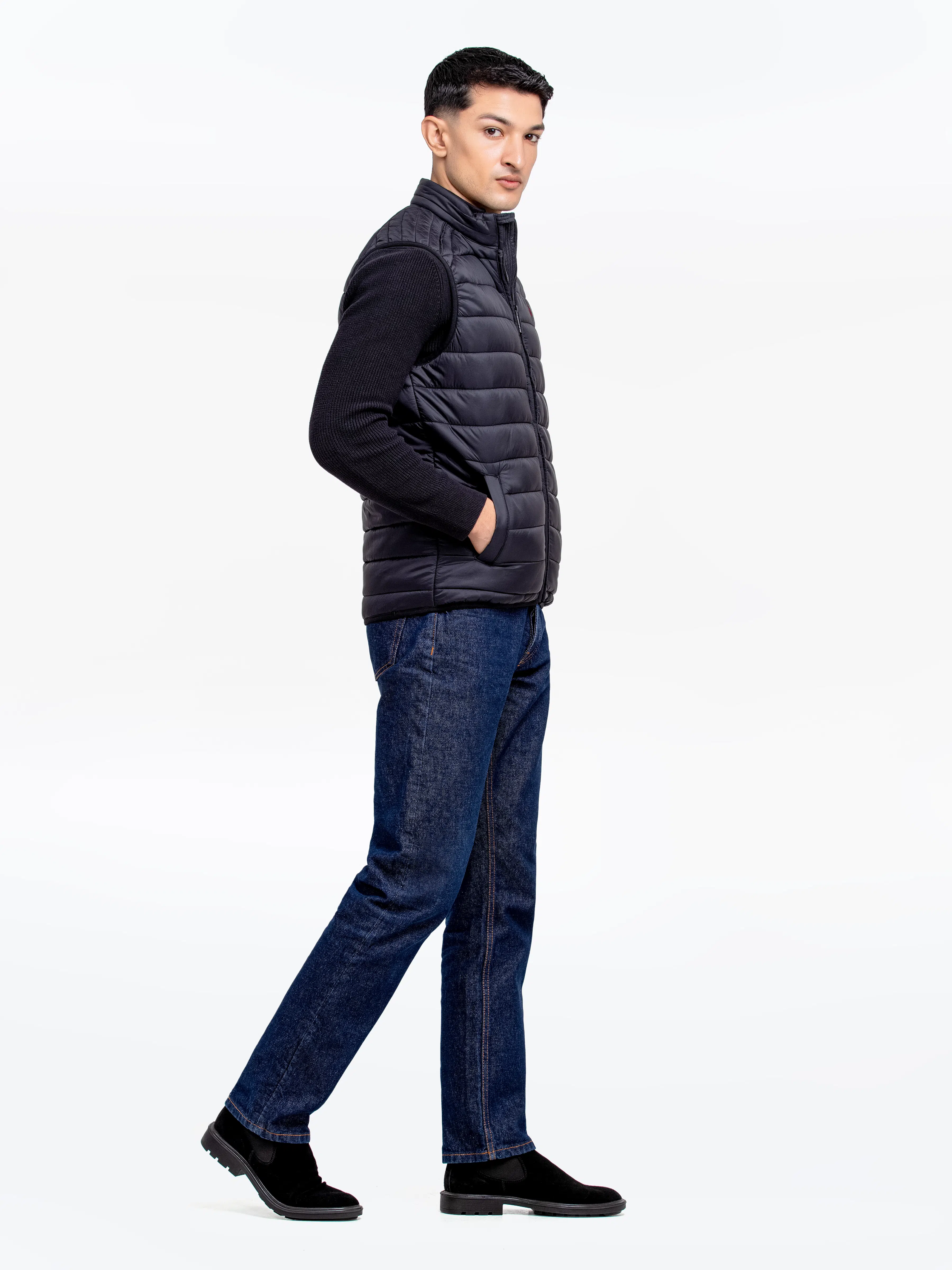Men's Black Jacket - EMTJP24-006 - Image 5