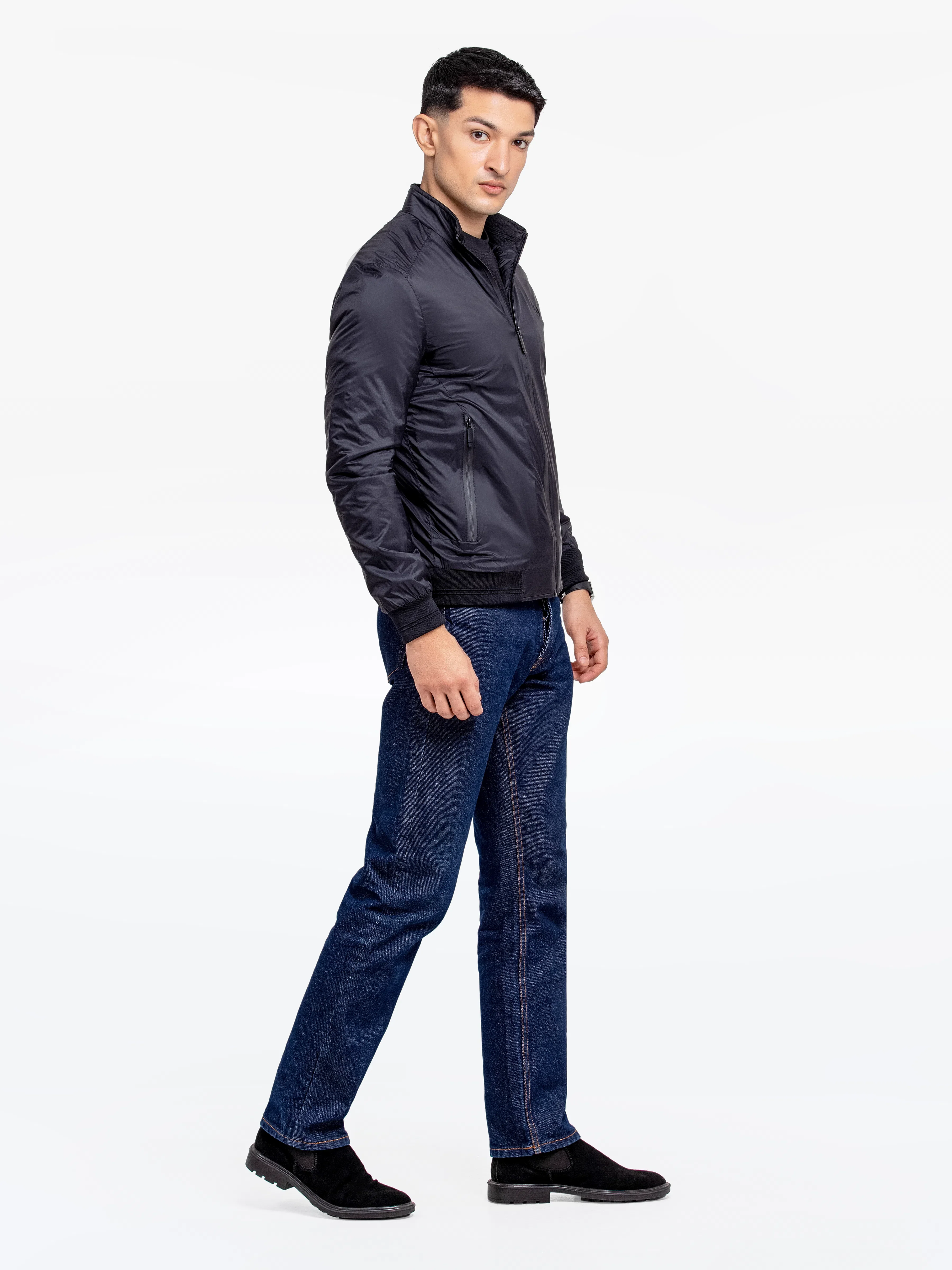 Men's Black Jacket - EMTJP24-007 - Image 4
