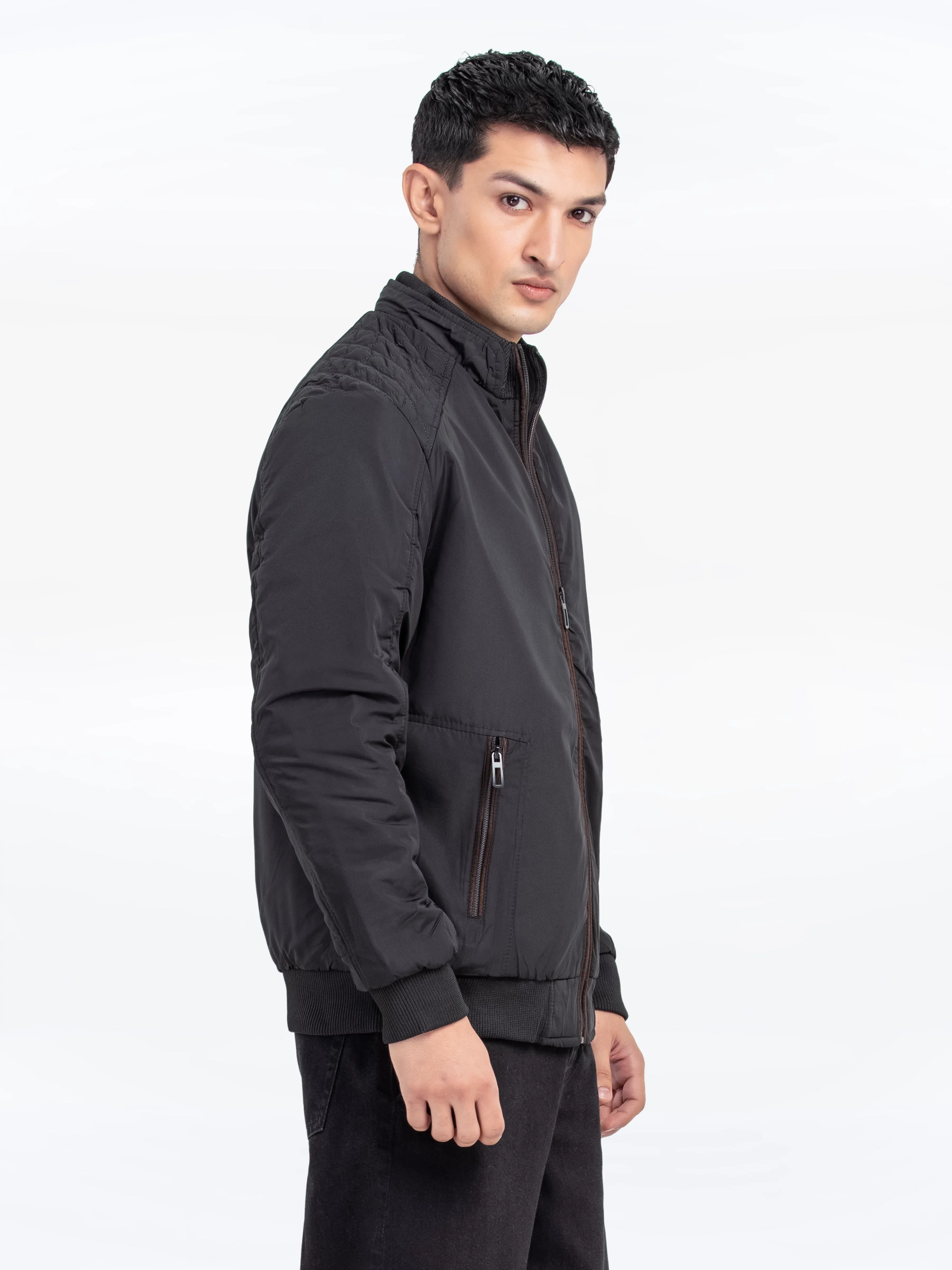 Men's Black Jacket - EMTJP24-011 - Image 5