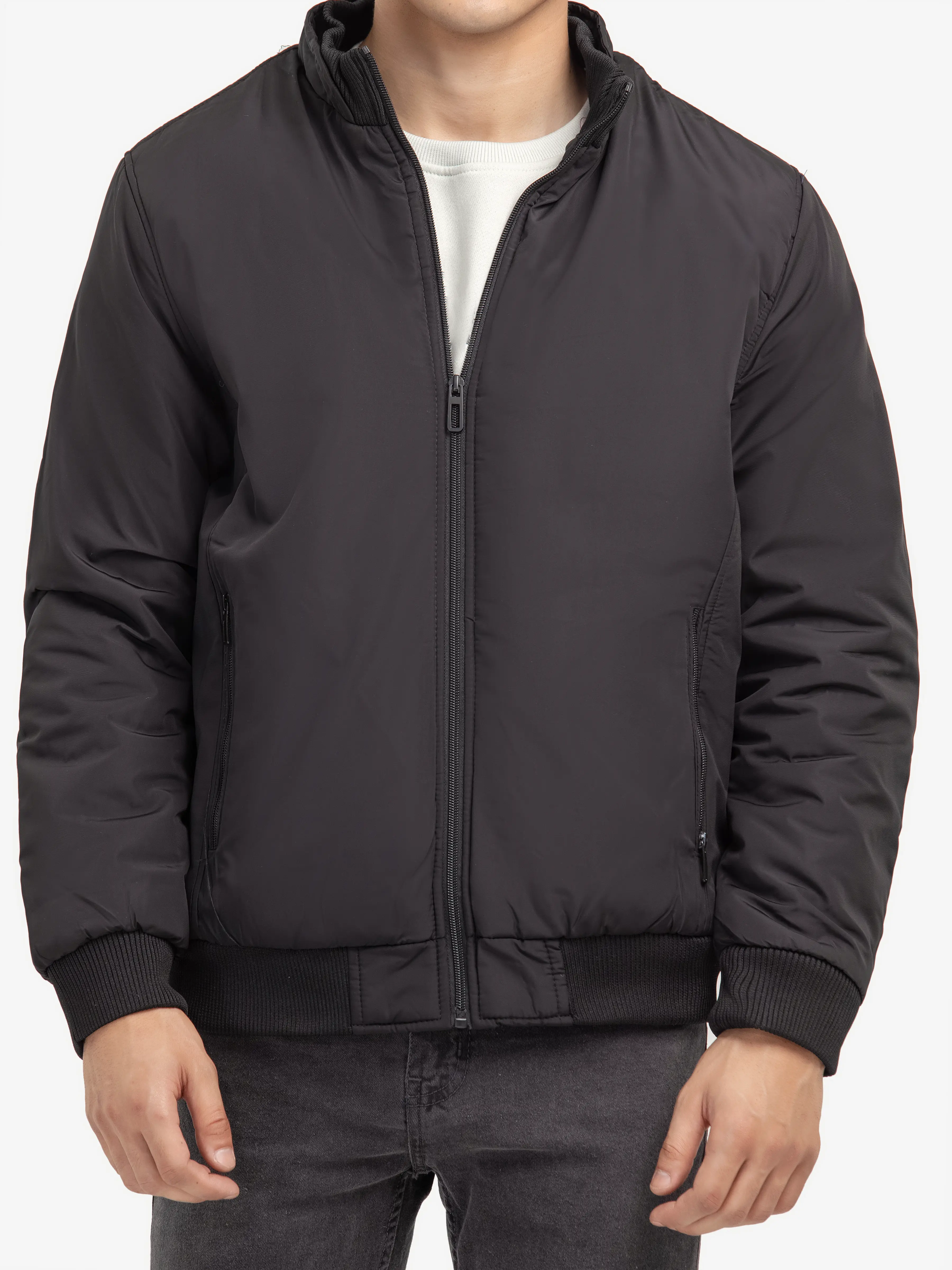 Men's Black Jacket - EMTJP24-012 - Image 4