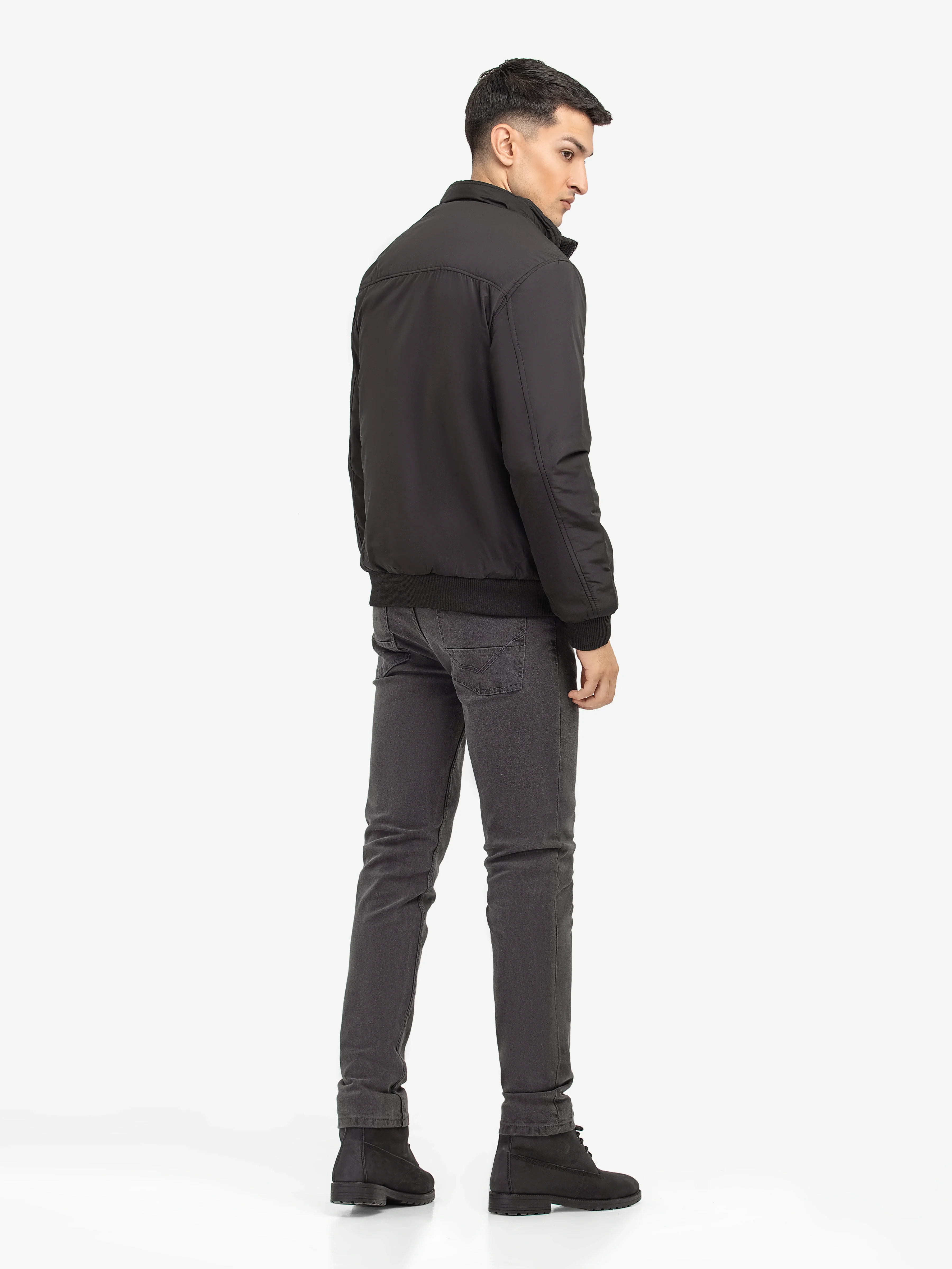 Men's Black Jacket - EMTJP24-012 - Image 6