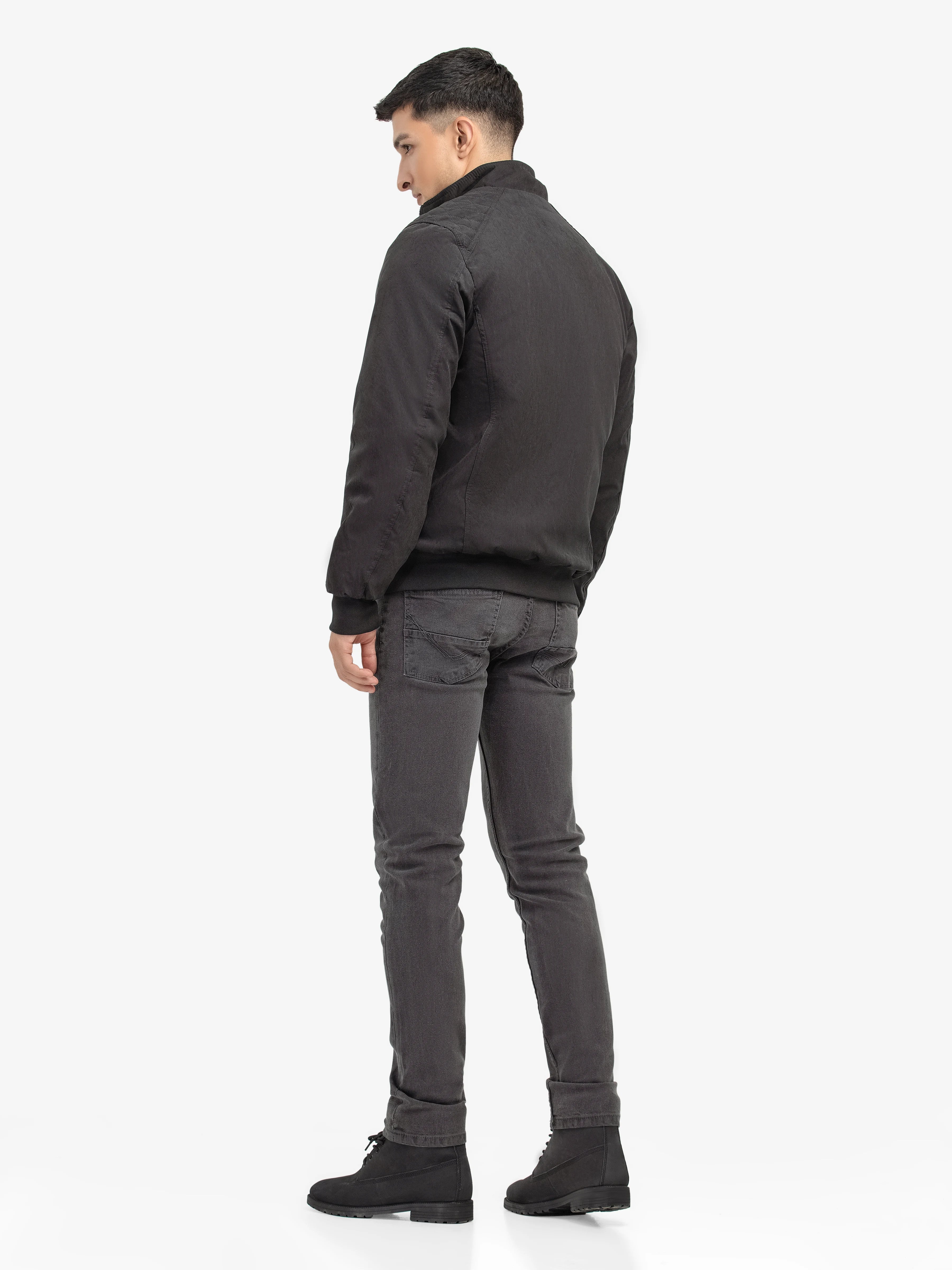 Men's Black Jacket - EMTJP24-013 - Image 5