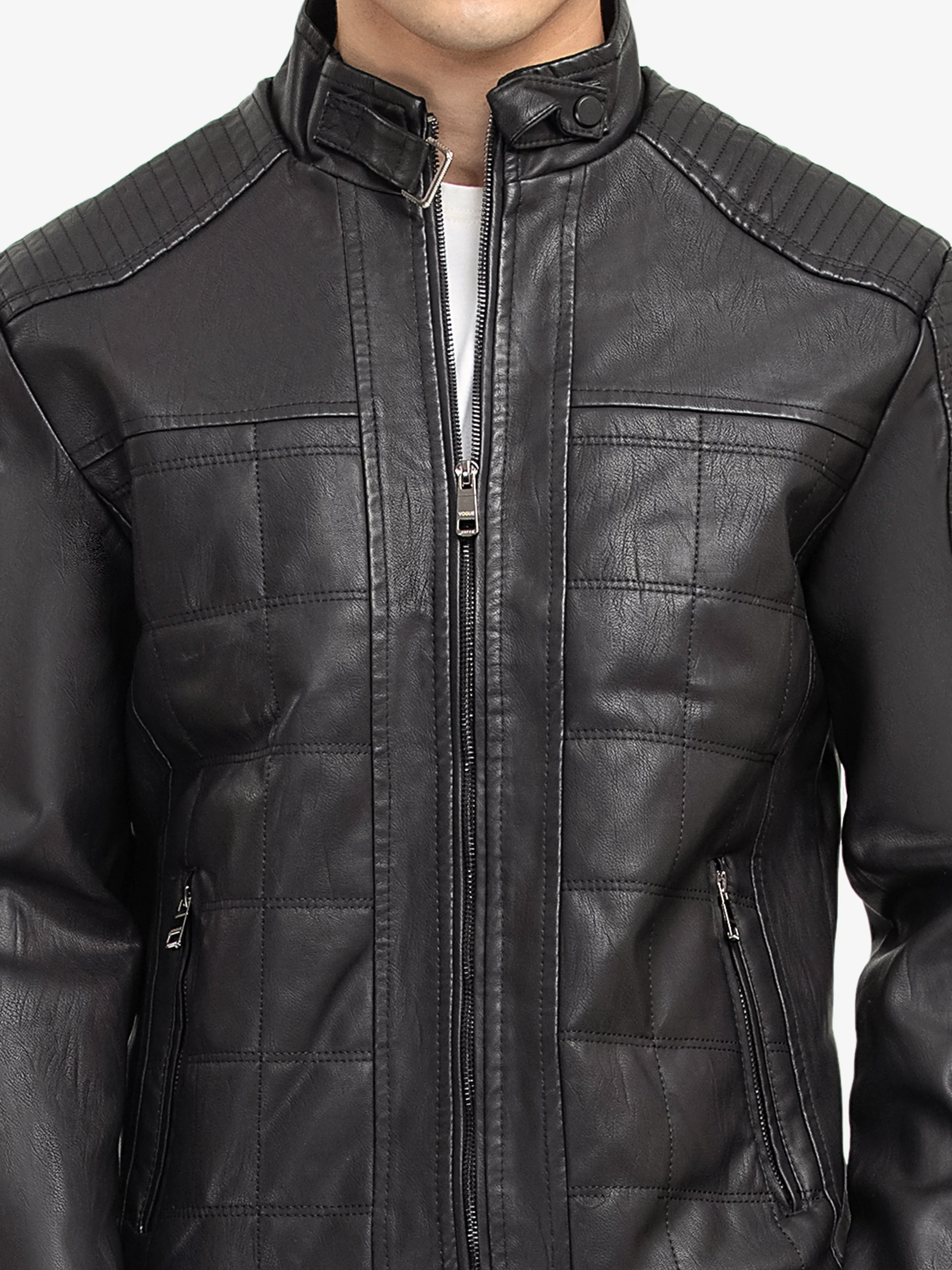 Men's Black Jacket - EMTJP24-016 - Image 3