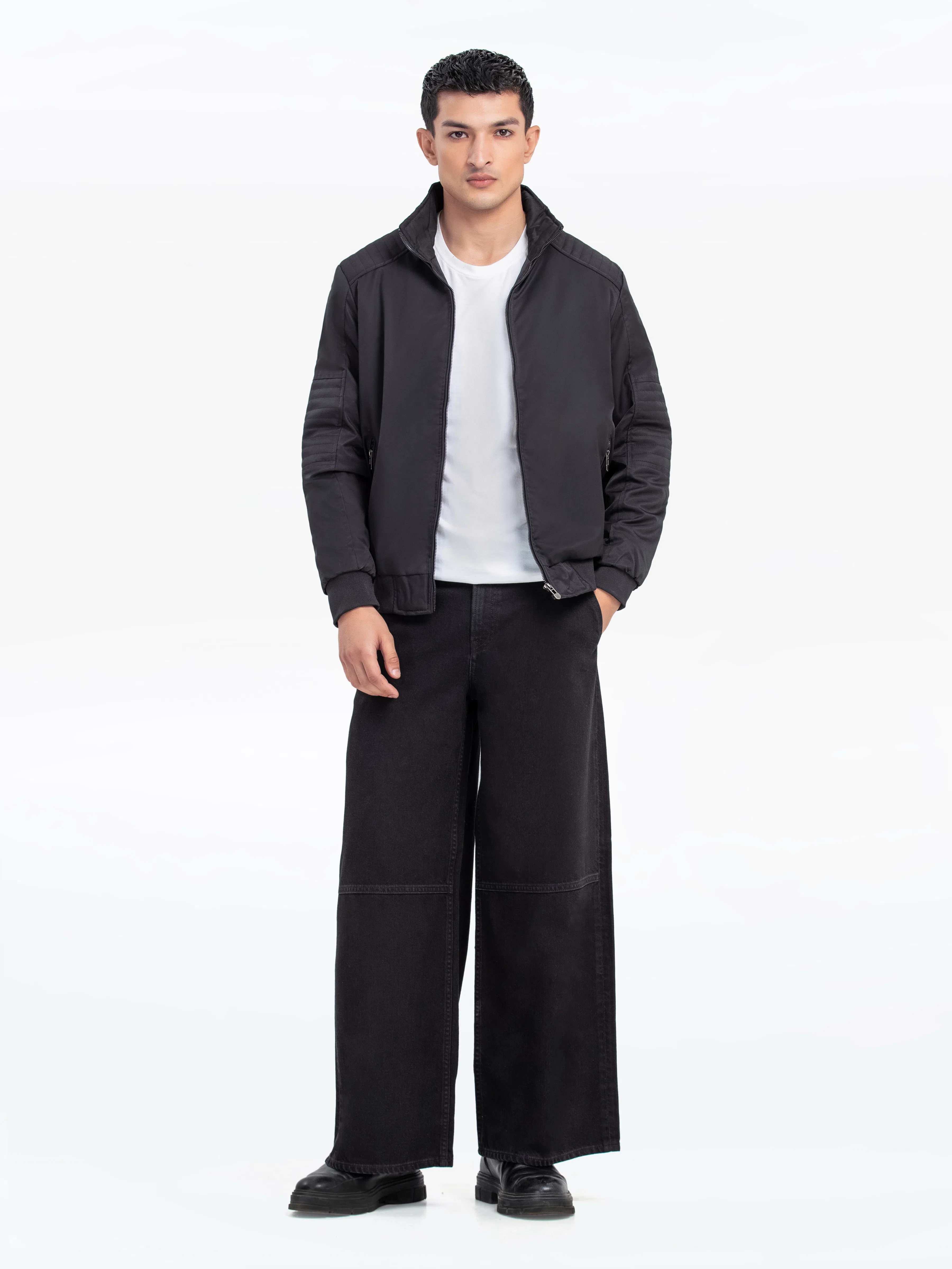 Men's Black Jacket - EMTJP24-019
