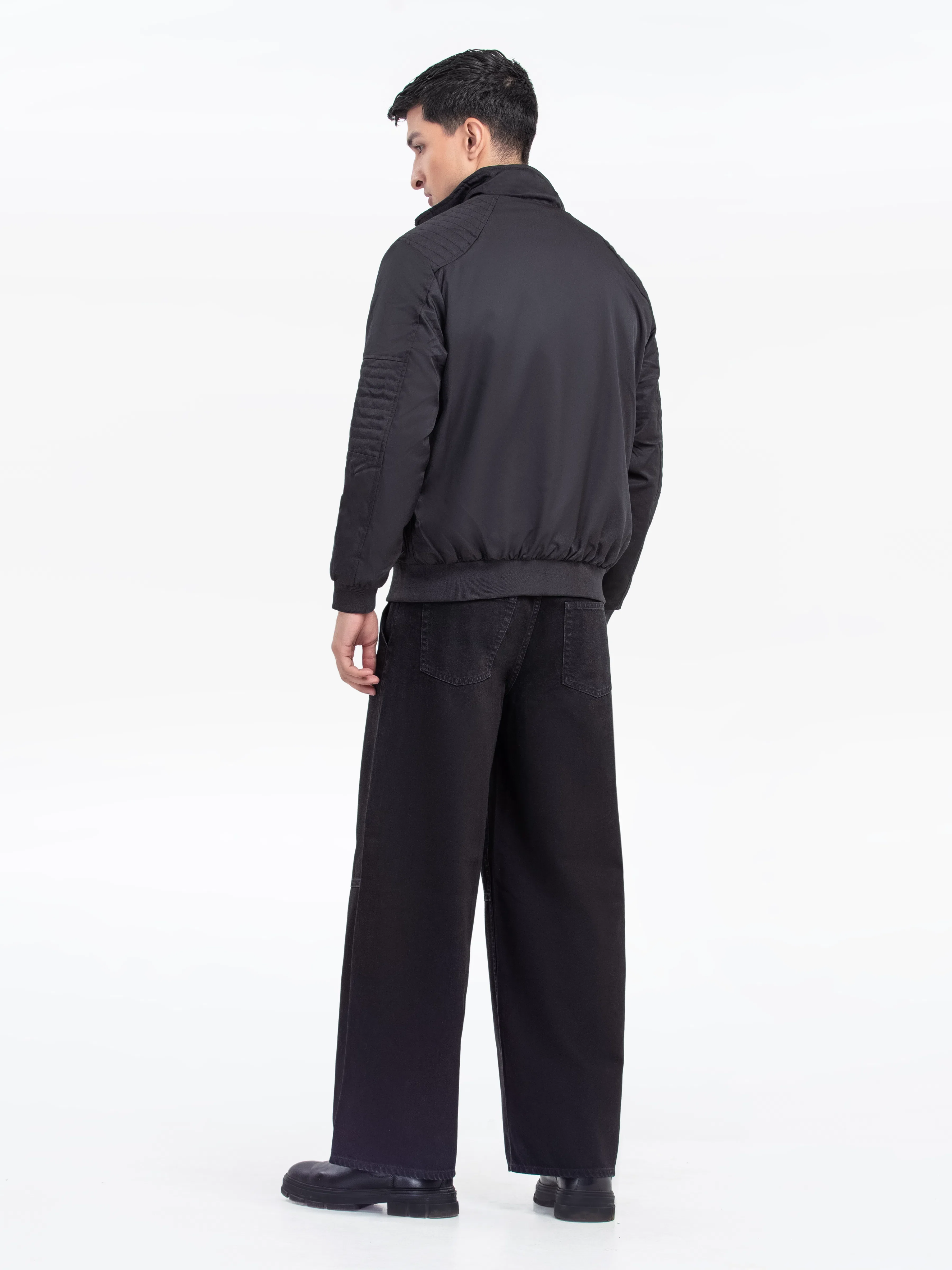 Men's Black Jacket - EMTJP24-019 - Image 6