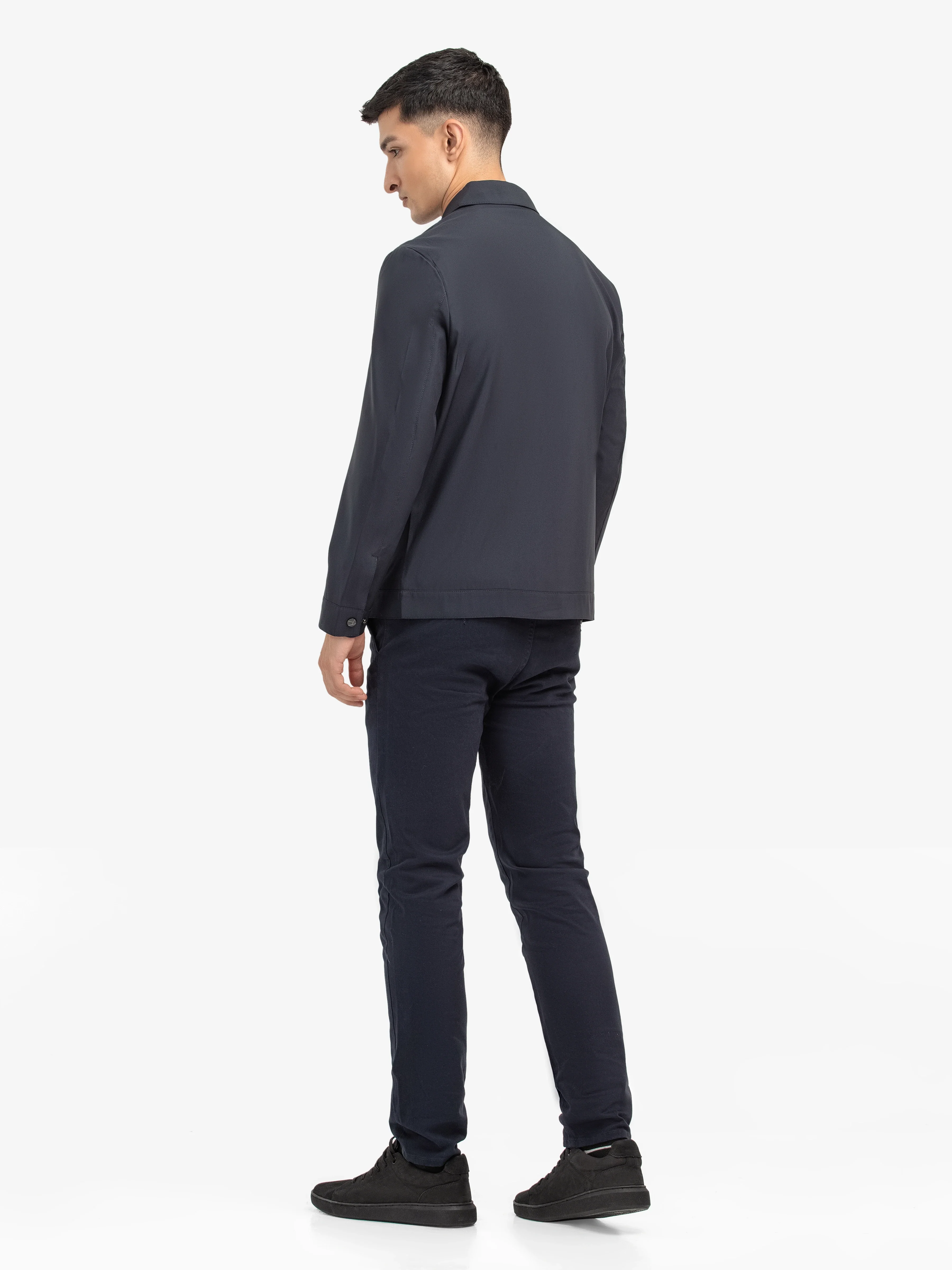 Men's Black Jacket - EMTJP24-025 - Image 6