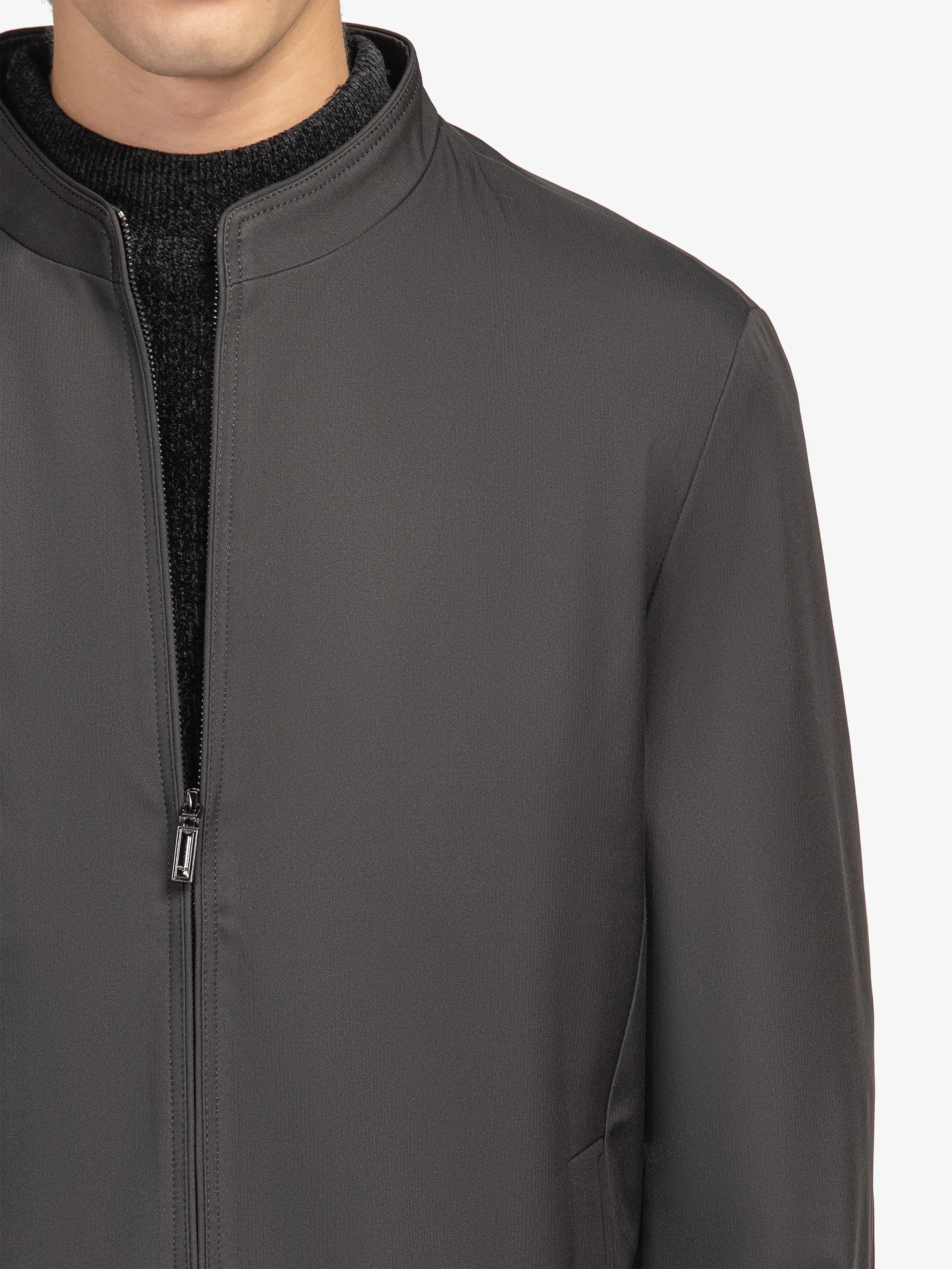 Men's Black Jacket - EMTJP5-001 - Image 2