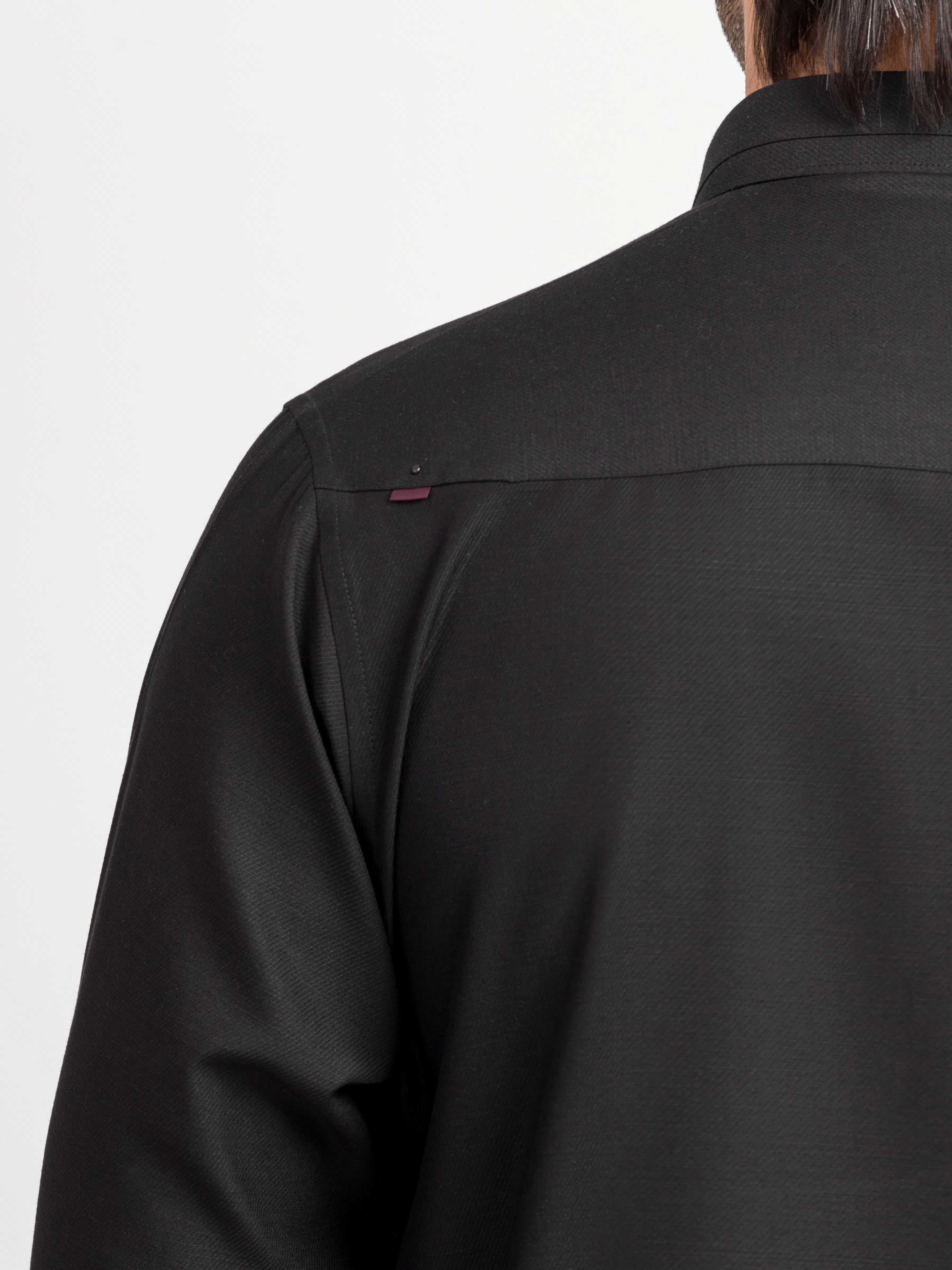 Men's Black Shalwar Kameez - EMTKS6-41247 - Image 4