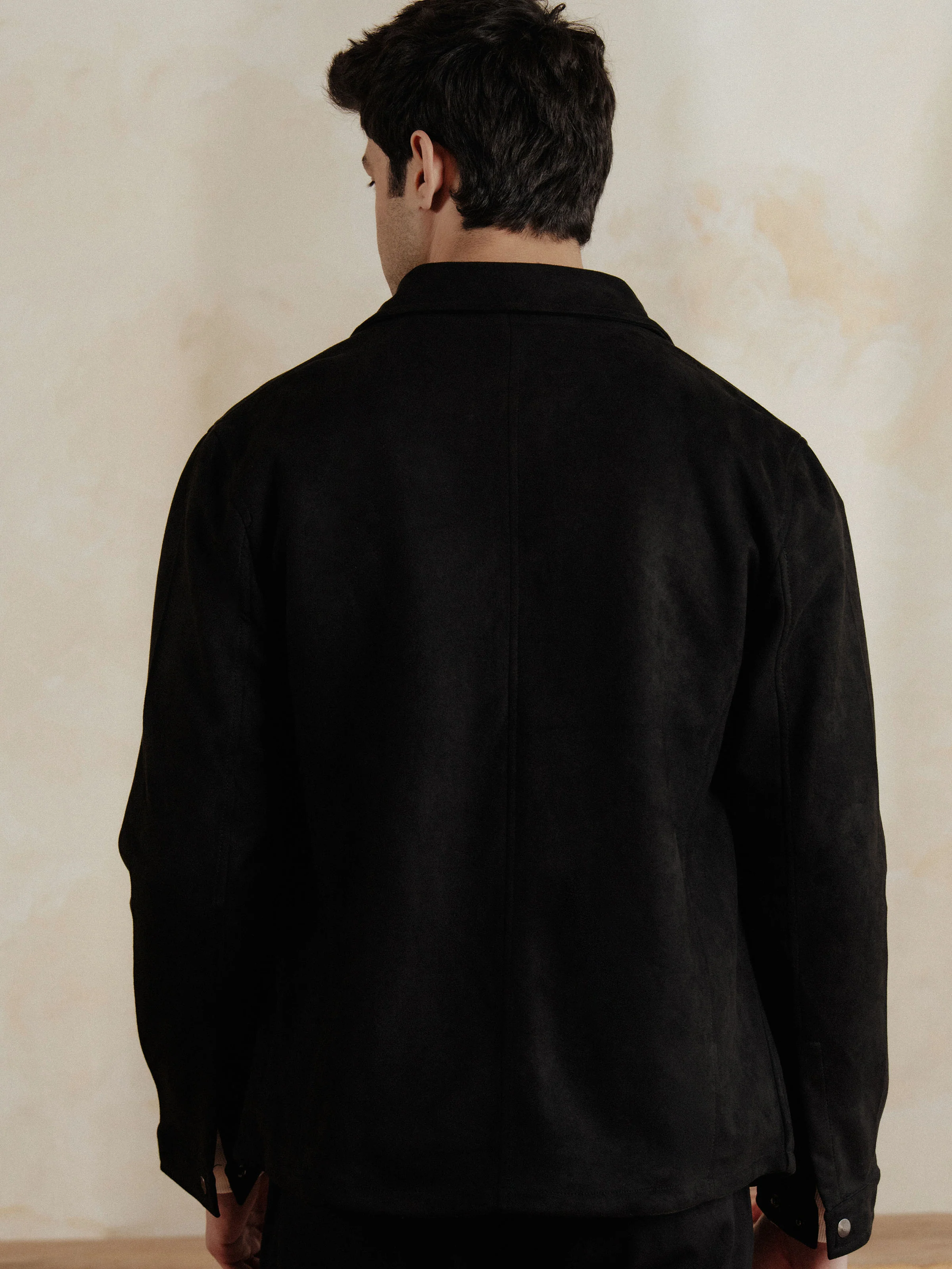 Men's Black Shacket - EMTJS24-005 - Image 6