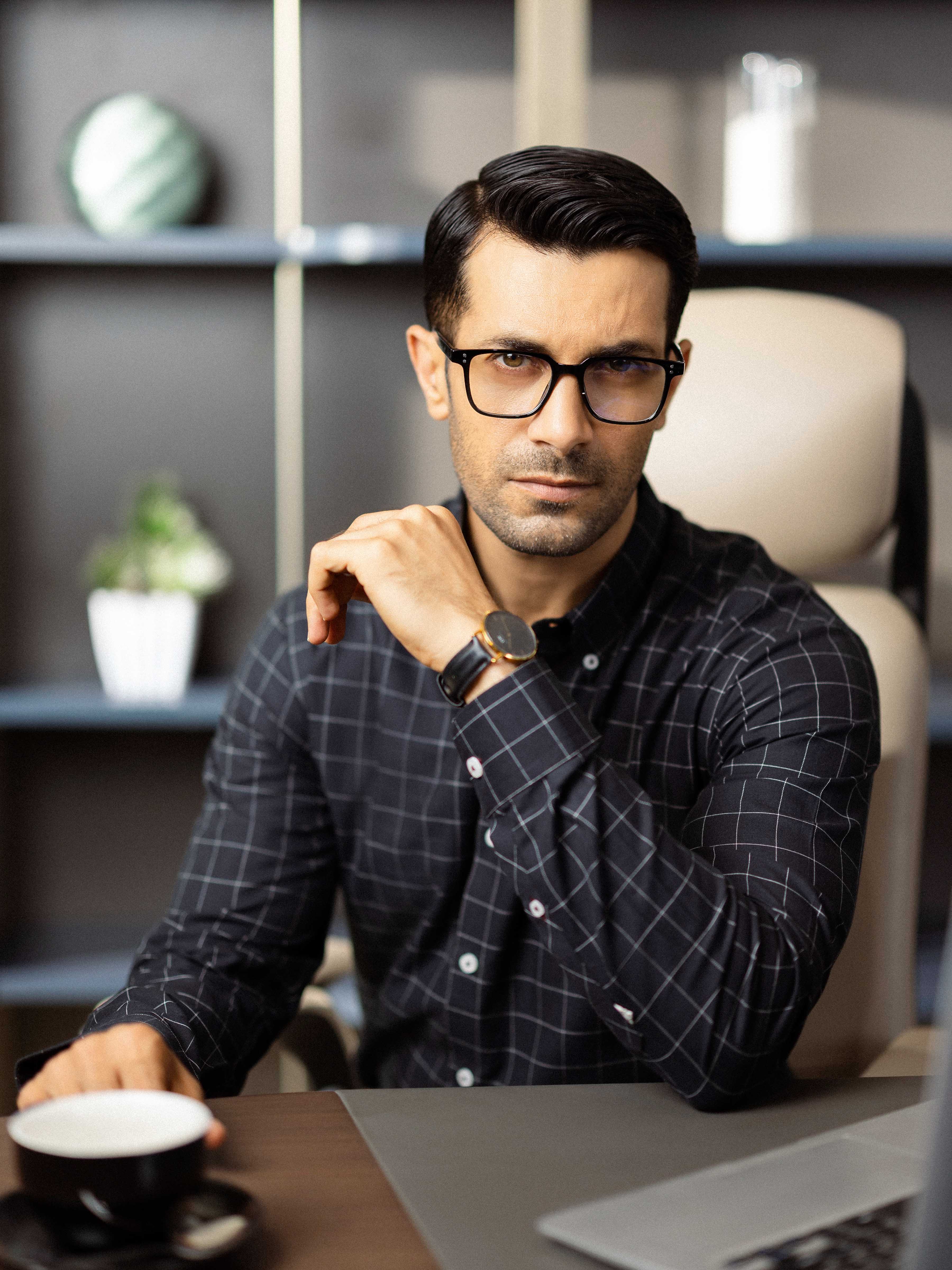 Men's Black Shirt - EMTSB5-178 - Image 5