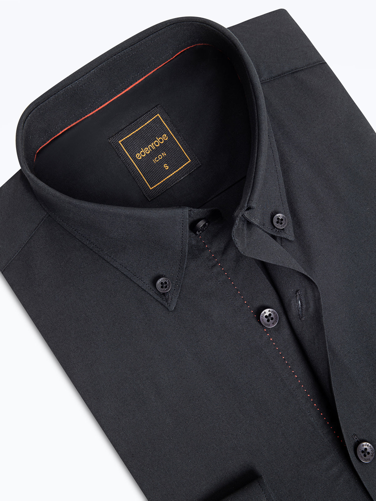 Men's Black Shirt - EMTSI24-50681 - Image 2