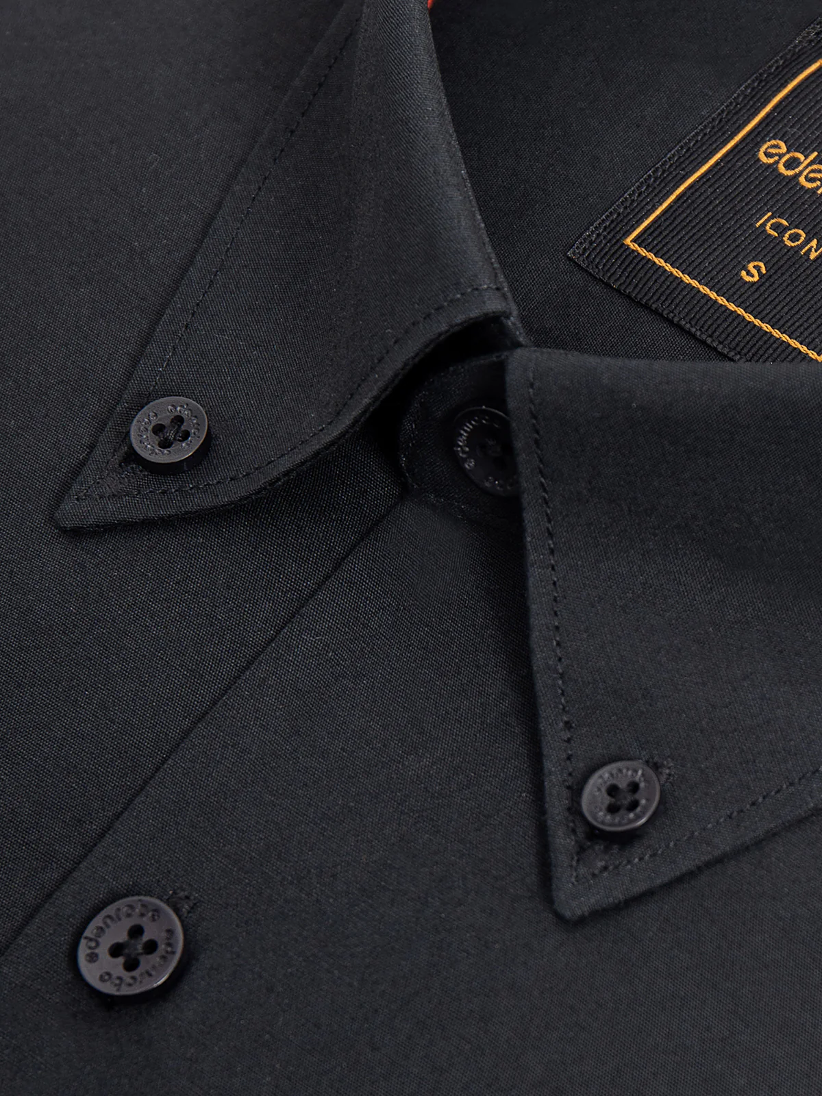 Men's Black Shirt - EMTSI24-50681 - Image 4