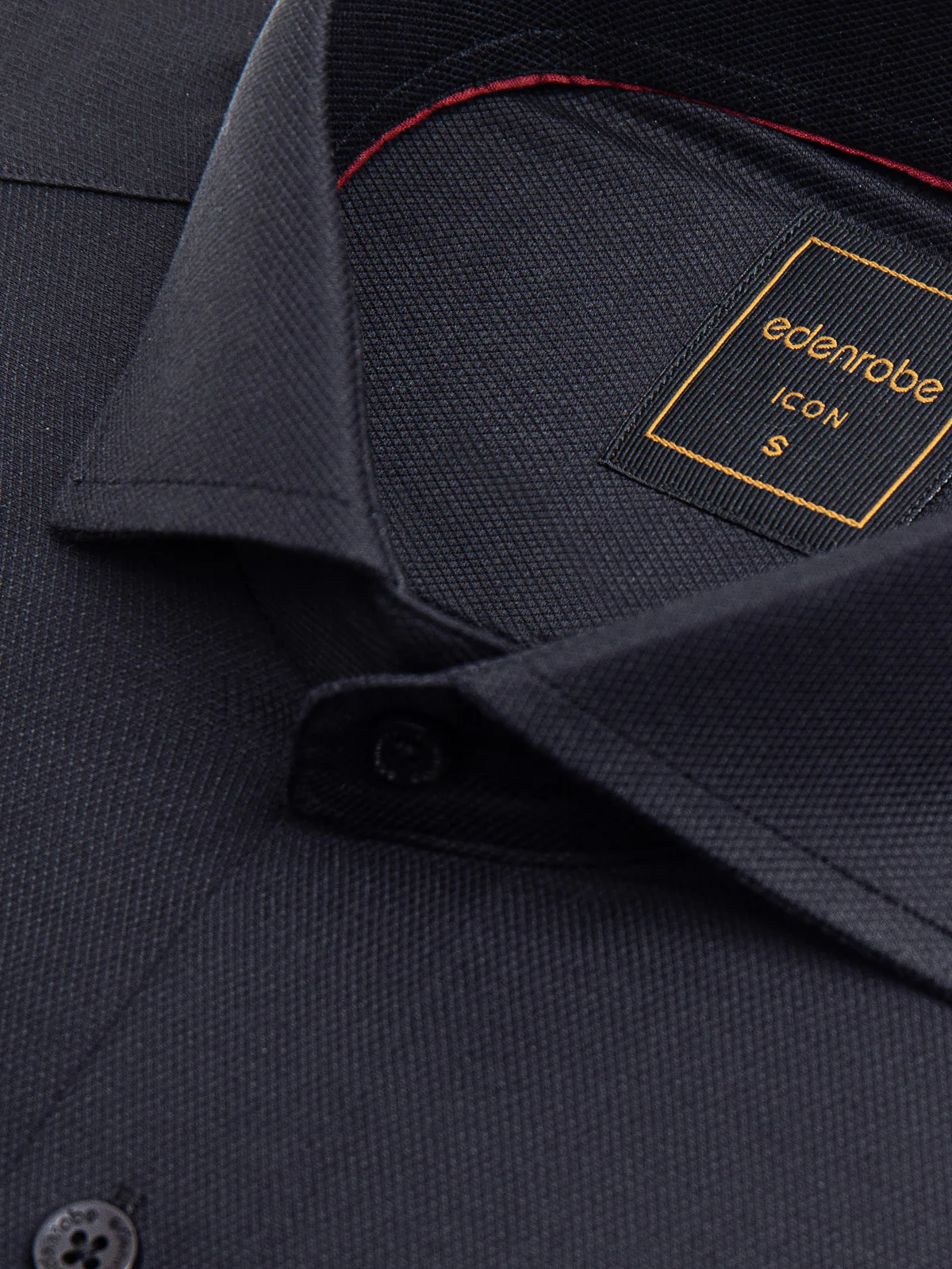 Men's Black Shirt - EMTSI24-50699 - Image 4