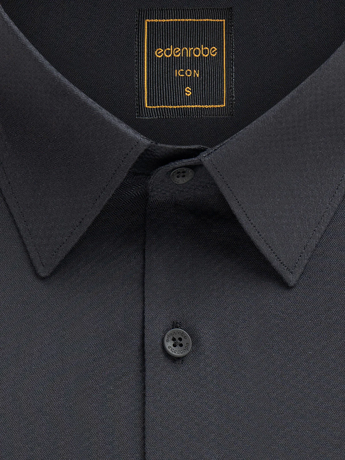 Men's Black Shirt - EMTSI24-50708 - Image 4