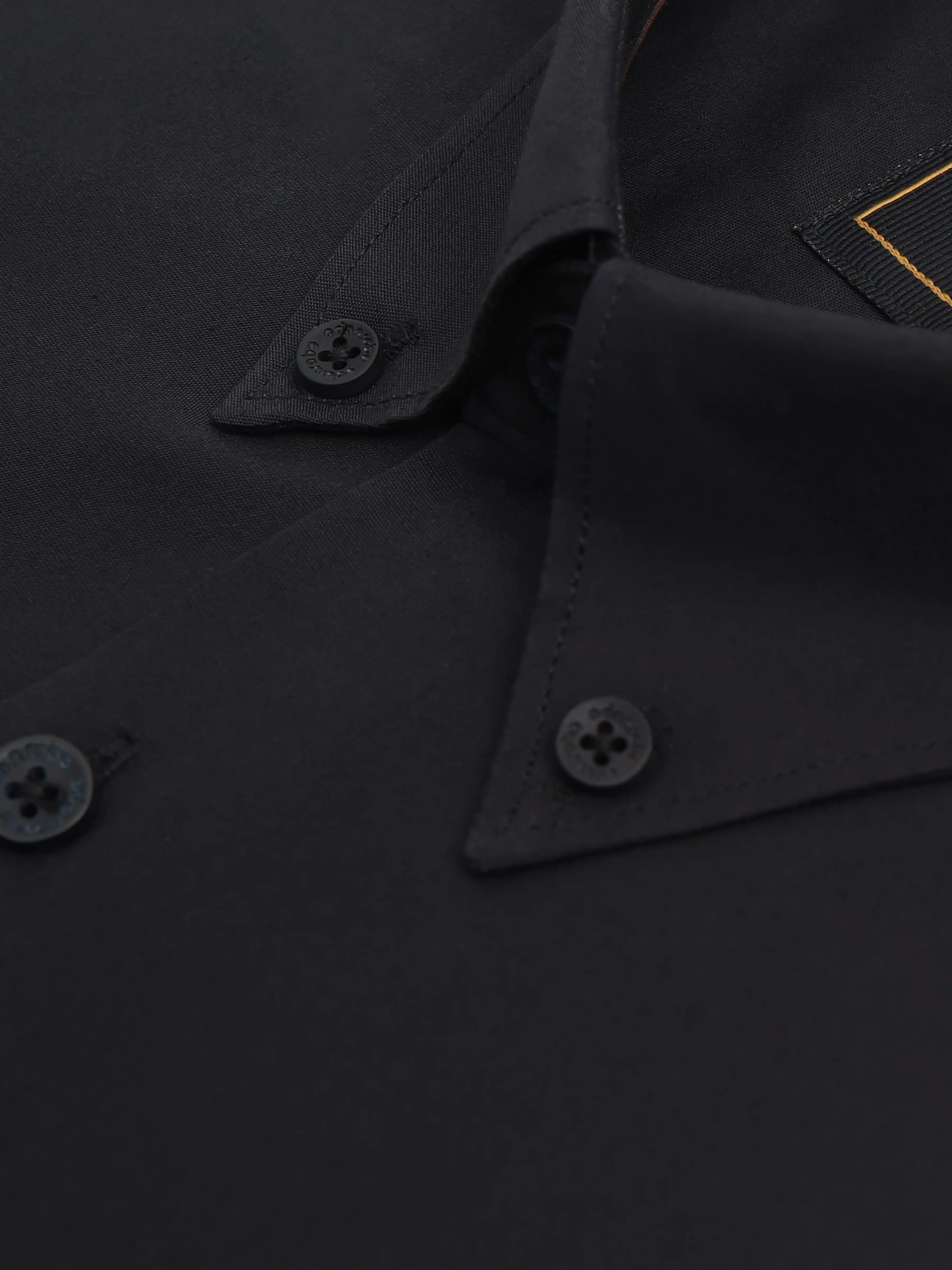 Men's Black Shirt - EMTSI24-50737 - Image 4