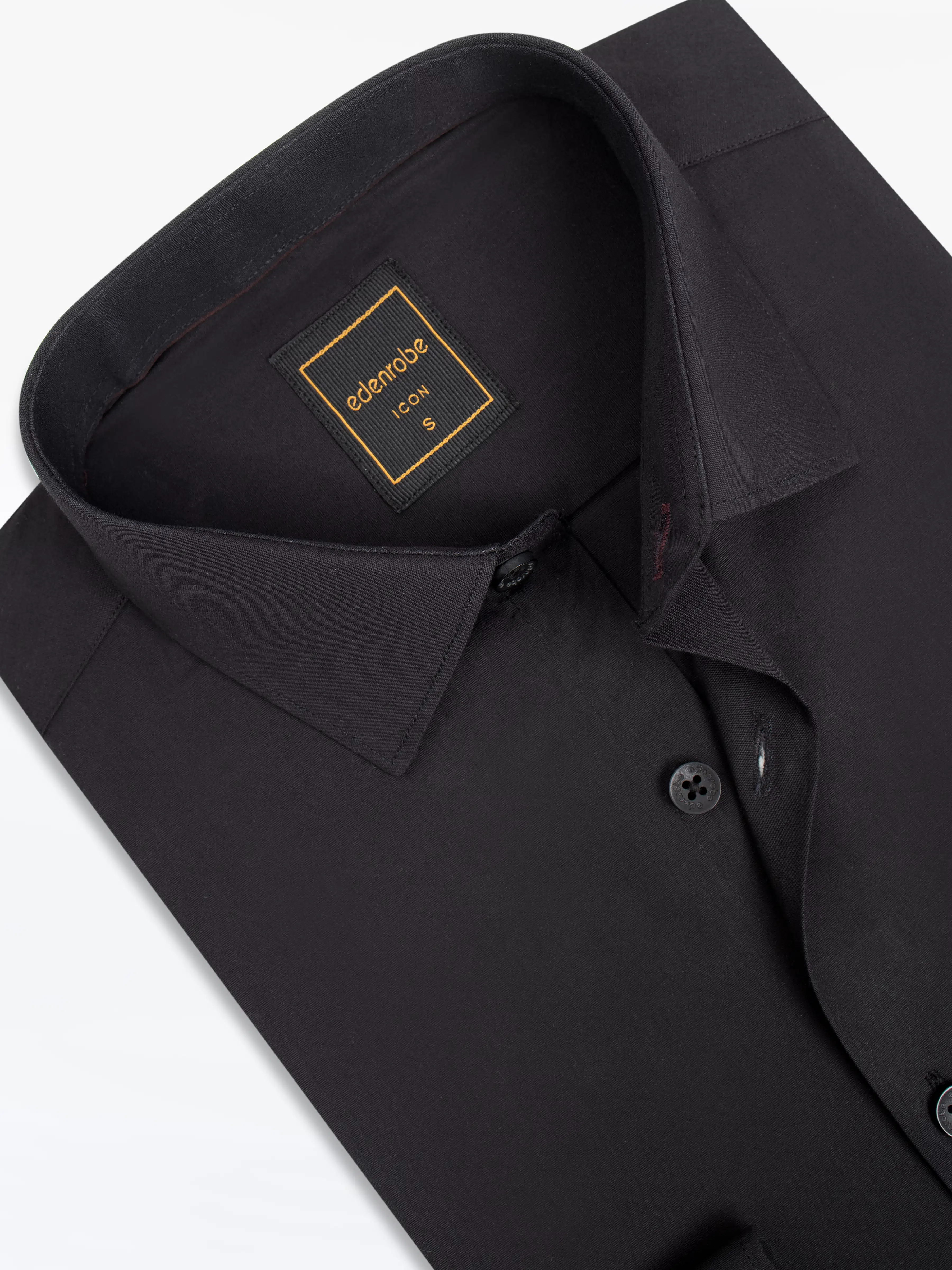 Men's Black Shirt - EMTSI24-50744 - Image 2