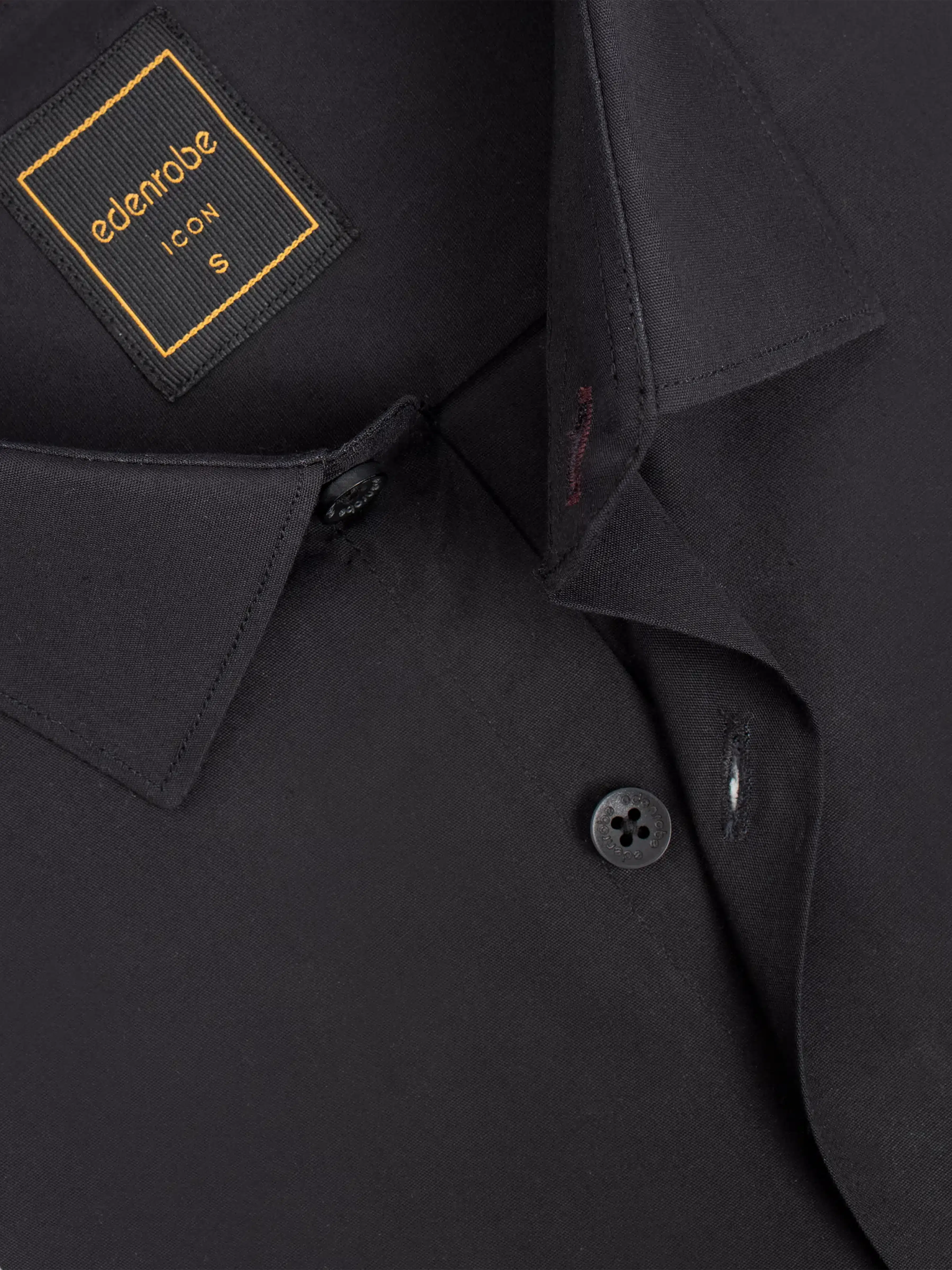 Men's Black Shirt - EMTSI24-50744 - Image 3