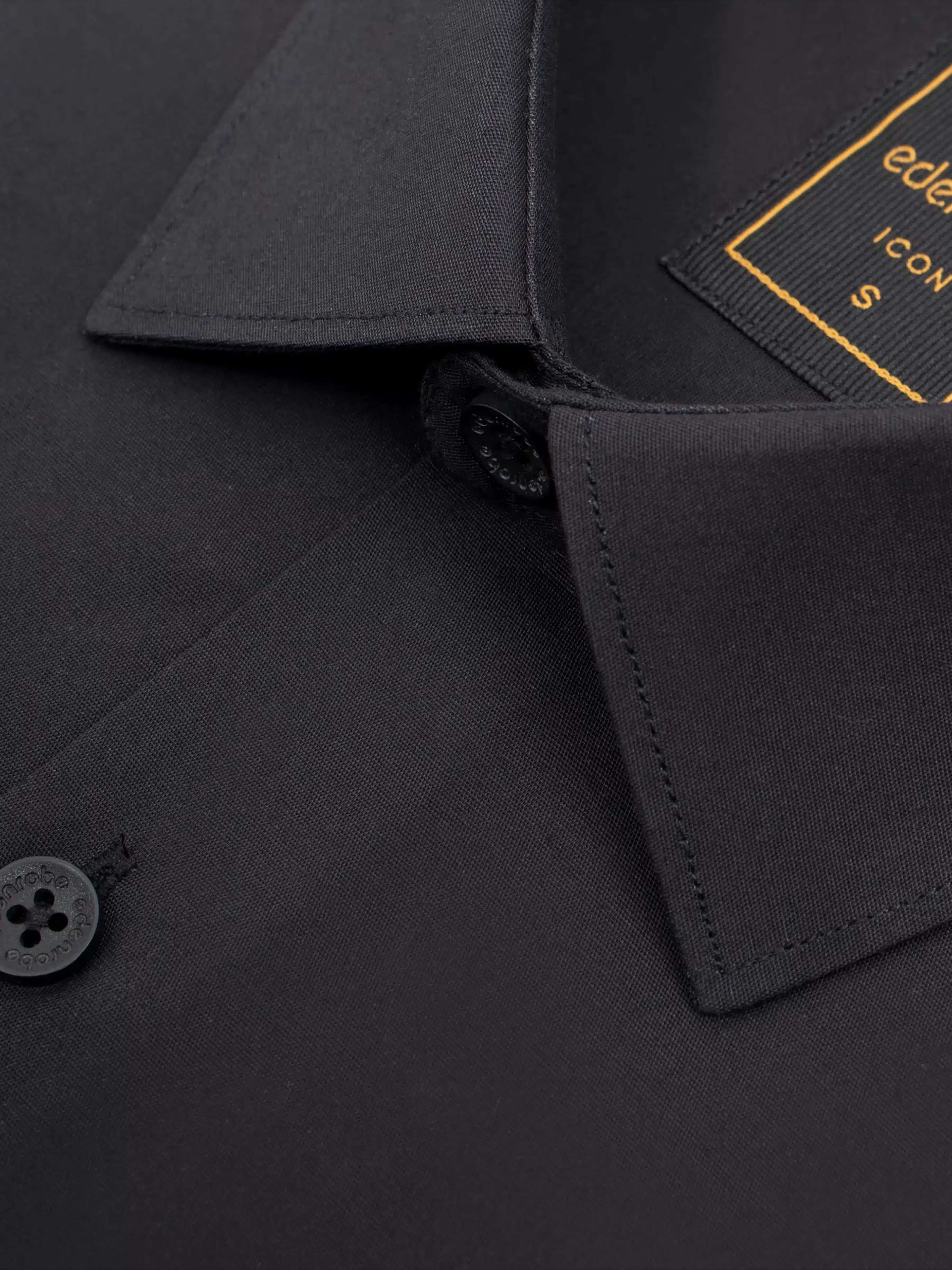 Men's Black Shirt - EMTSI24-50744 - Image 4