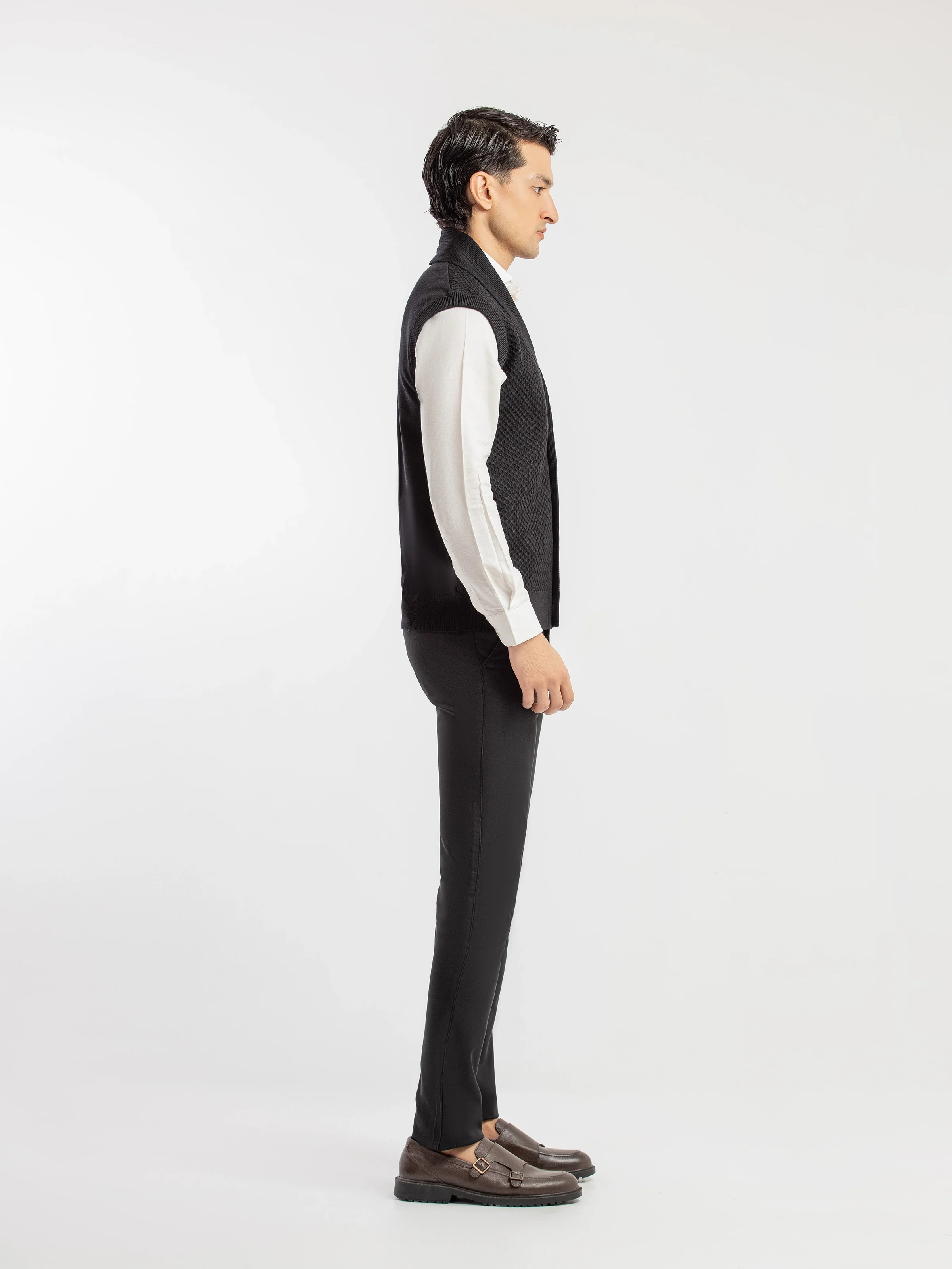 Men's Black Sweater - EMTSWT5-001 - Image 4