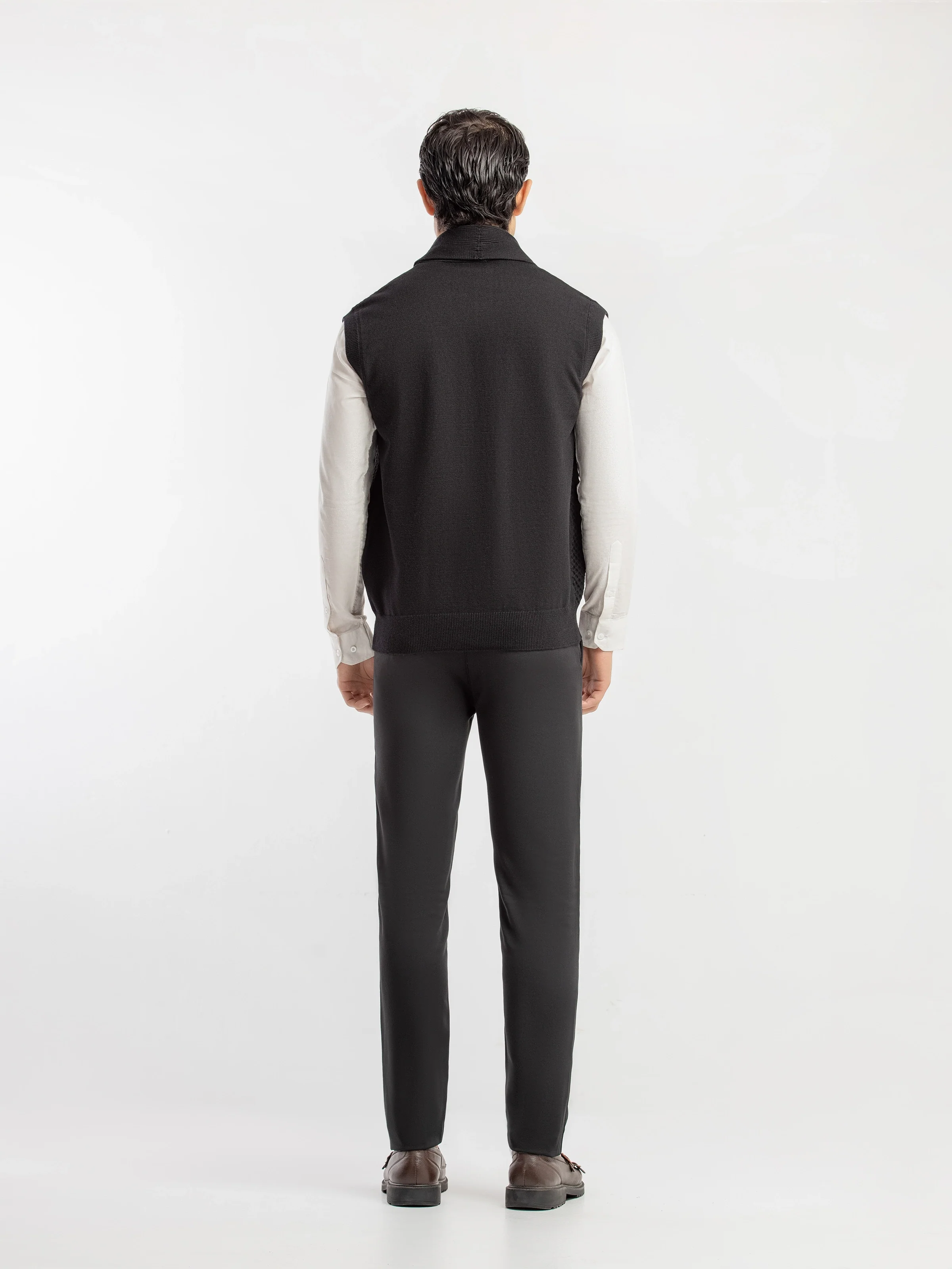 Men's Black Sweater - EMTSWT5-001 - Image 5