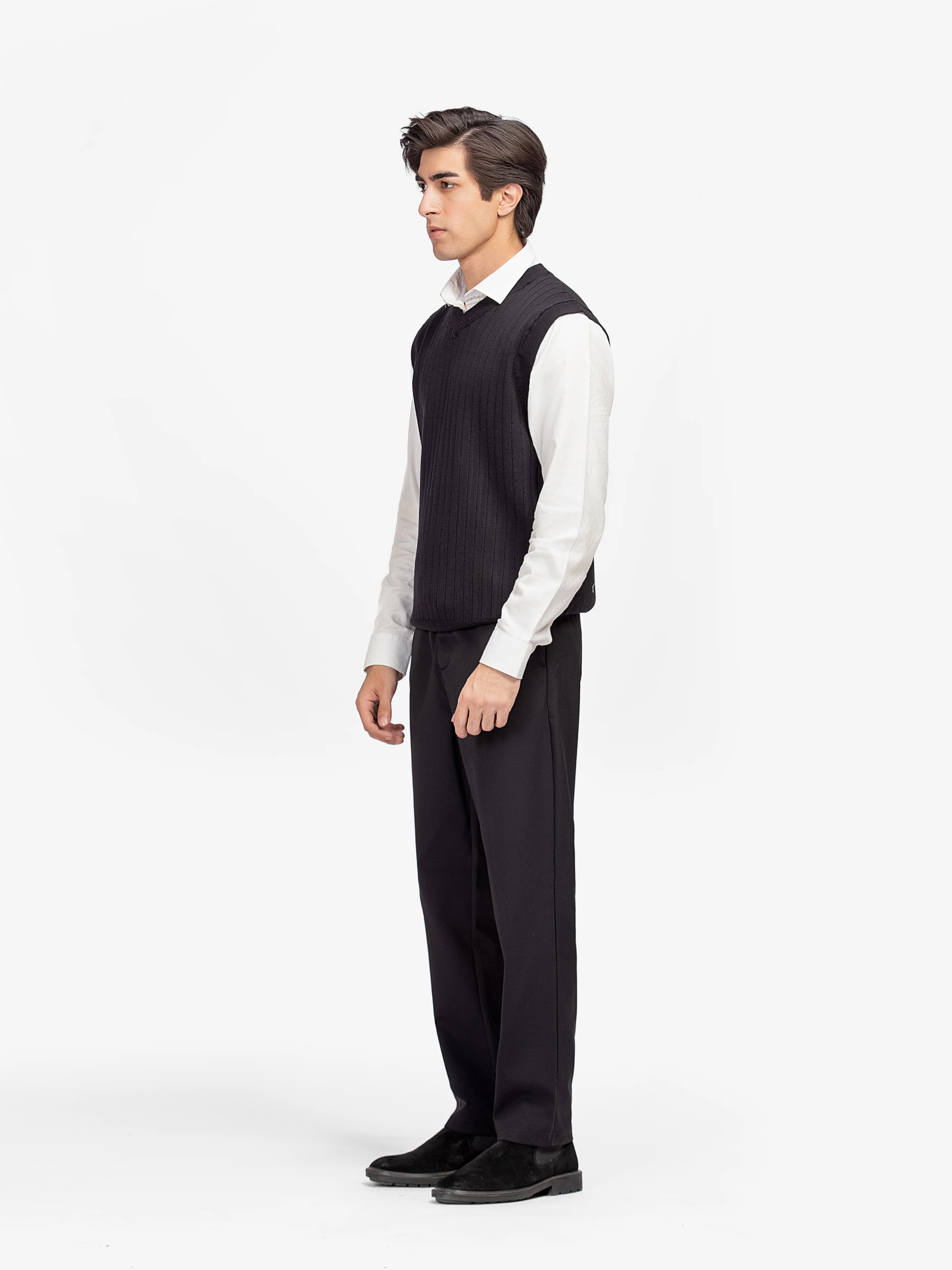 Men's Black Sweater - EMTSWT5-024 - Image 4