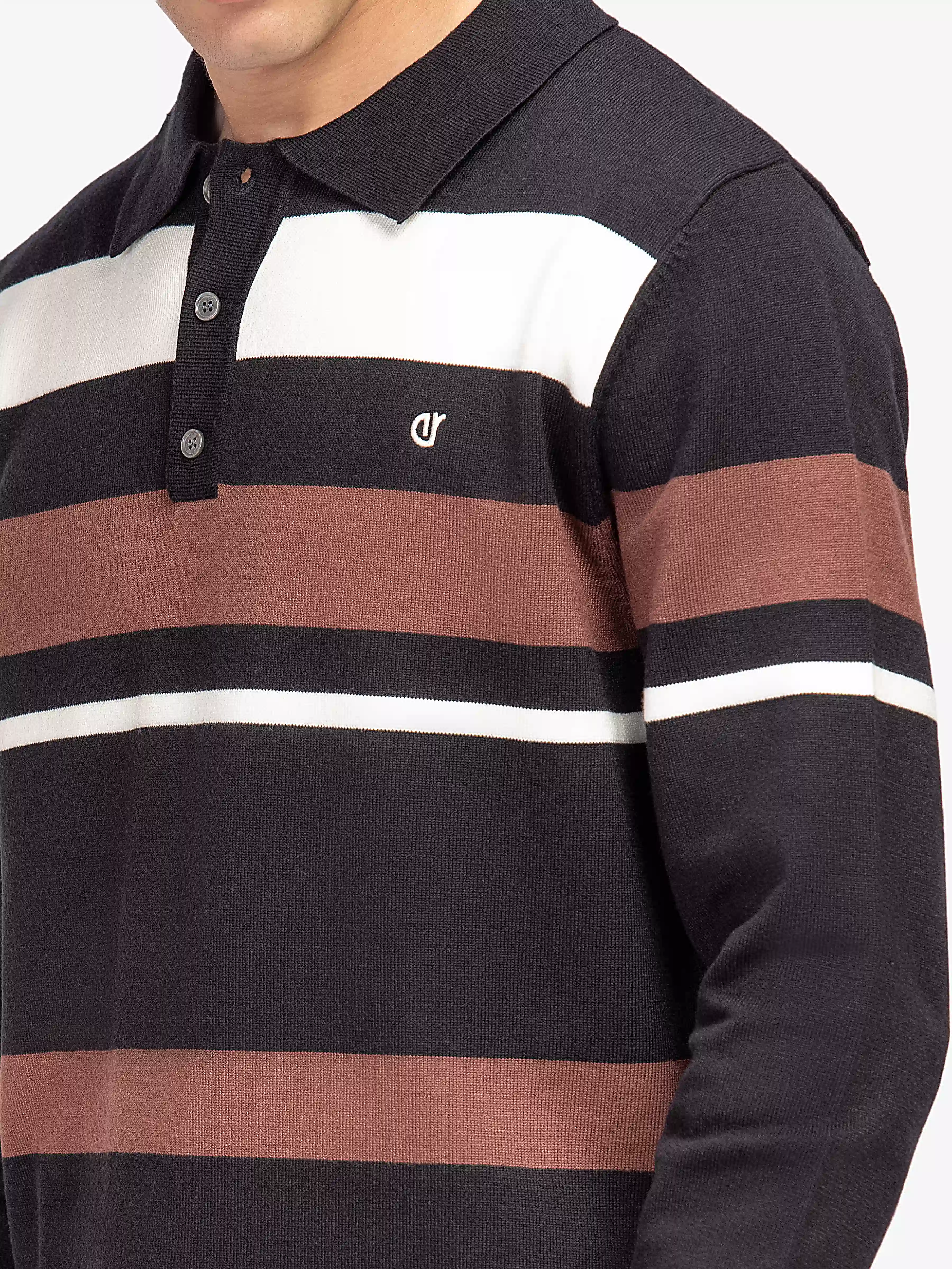 Men's Black Sweater - EMTSWT5-025 - Image 2