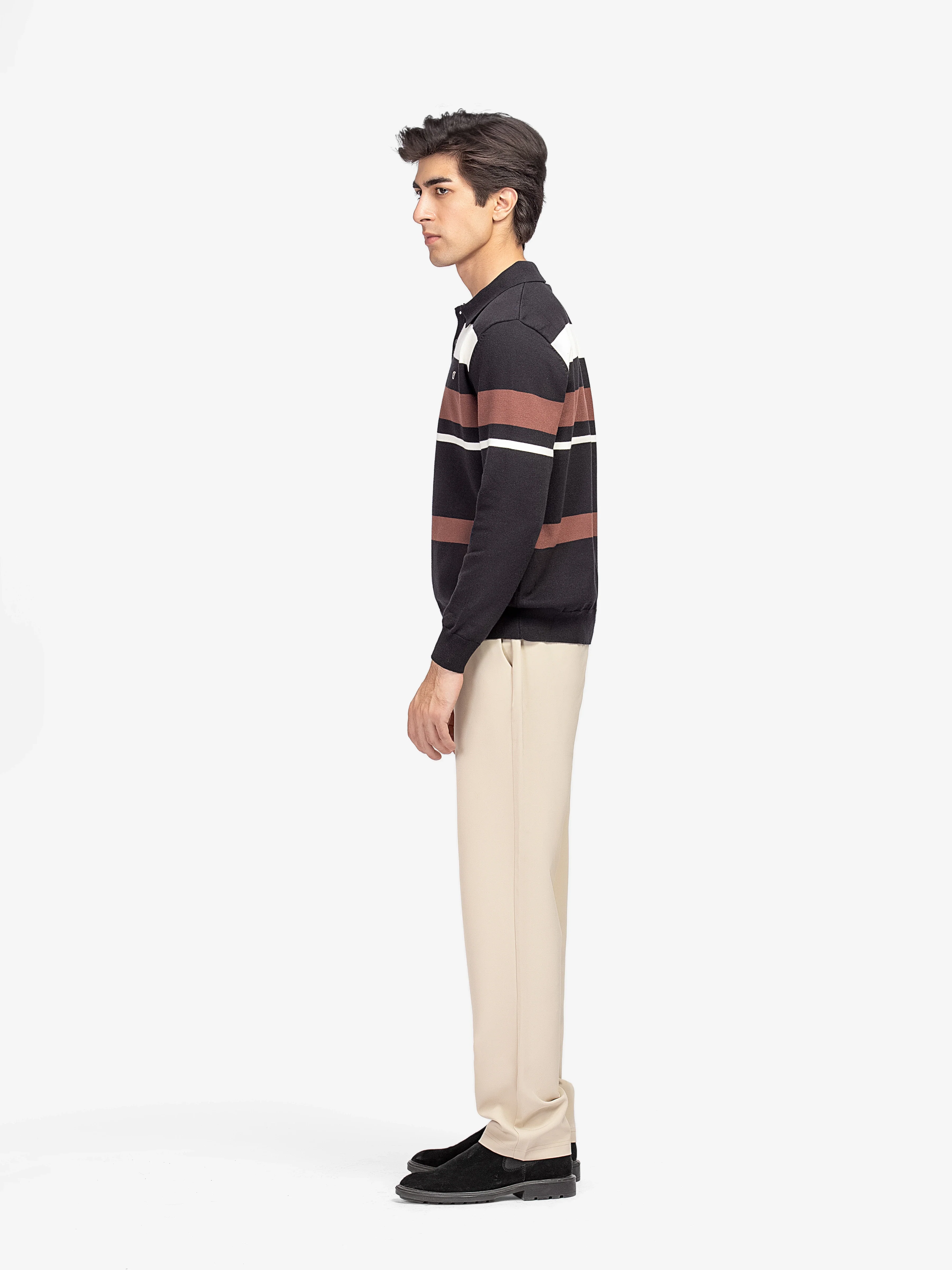 Men's Black Sweater - EMTSWT5-025 - Image 4