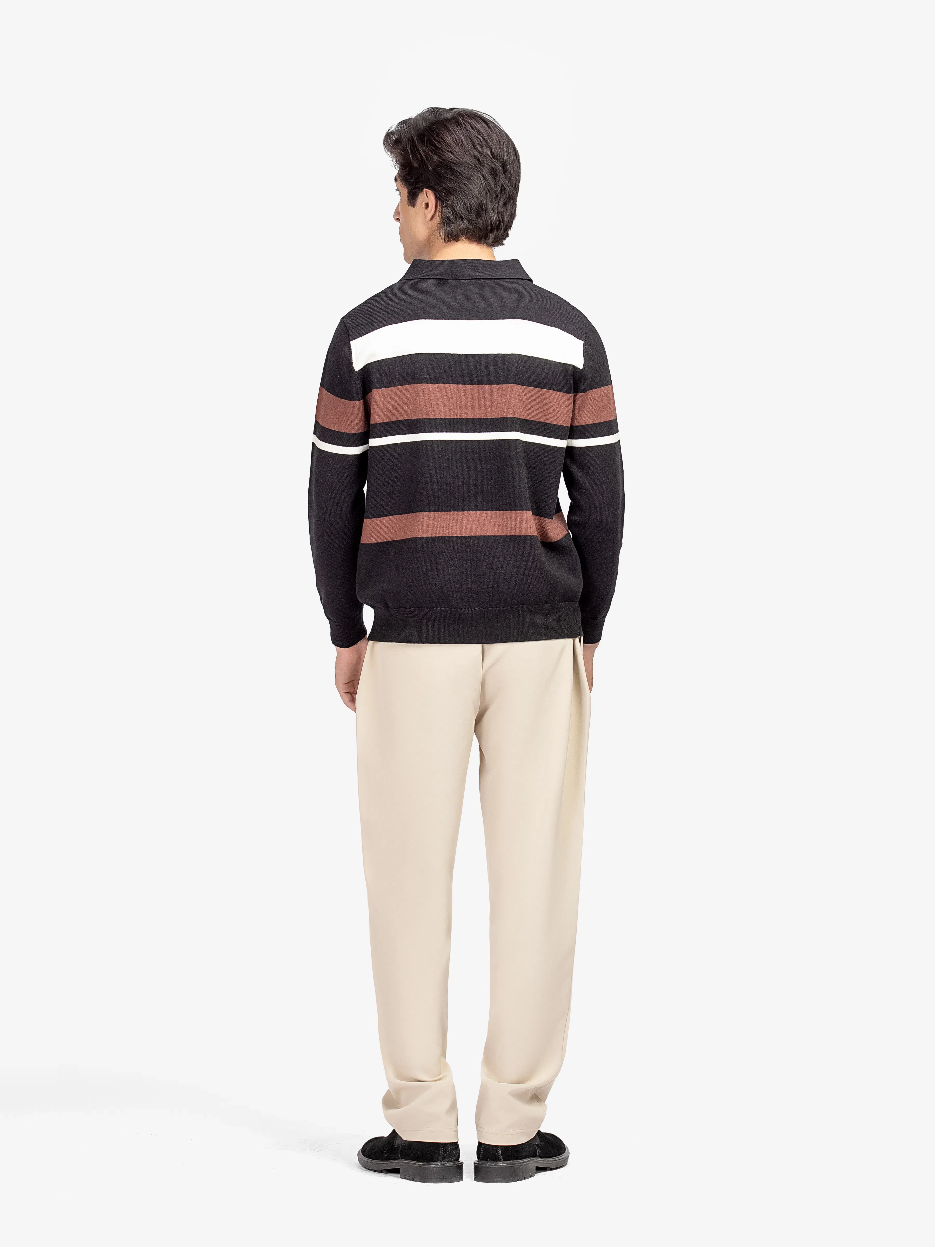 Men's Black Sweater - EMTSWT5-025 - Image 5