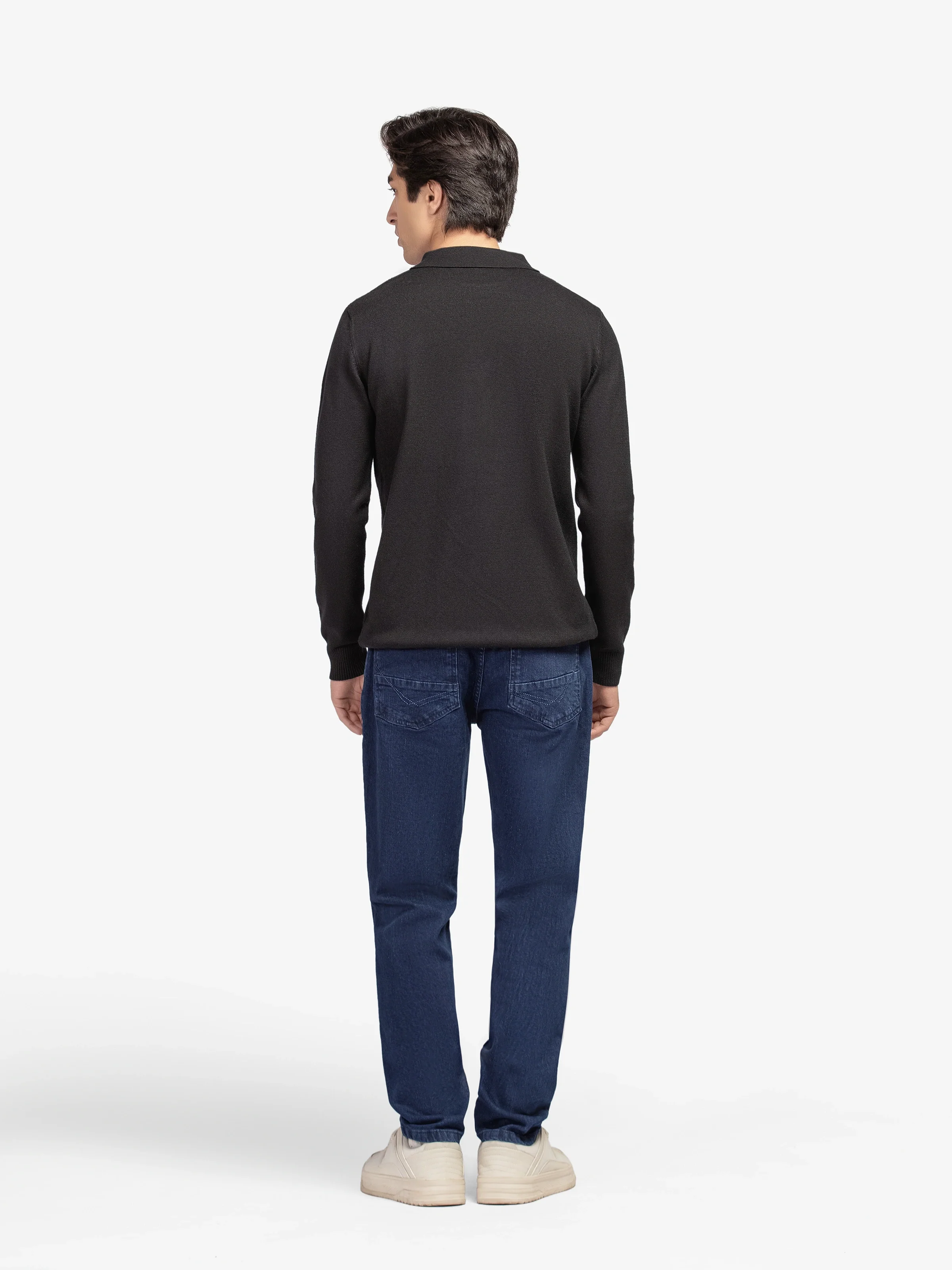 Men's Black Sweater - EMTSWT5-031 - Image 5