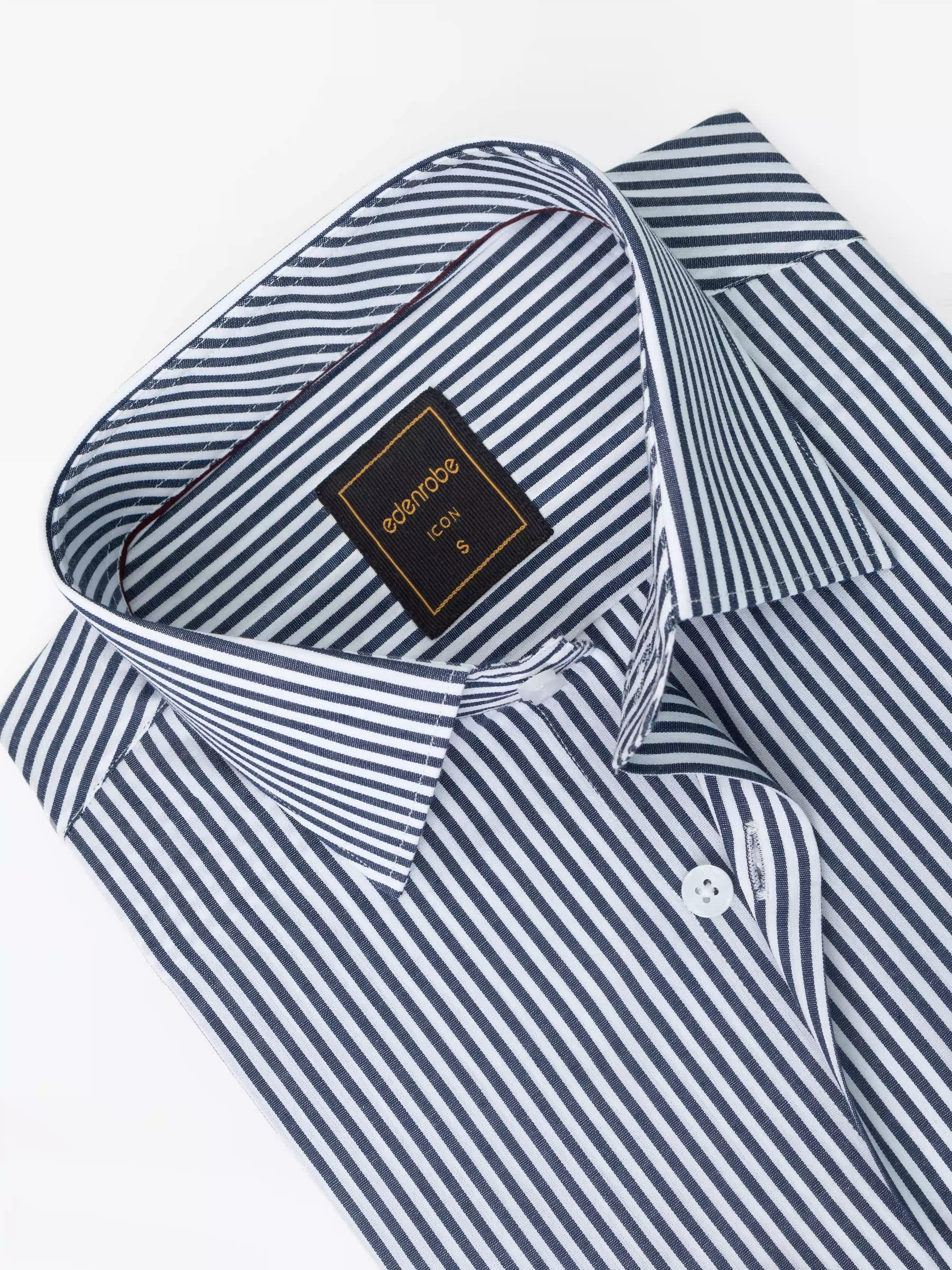 Men's Black & White Shirt - EMTSI24-50718 - Image 2