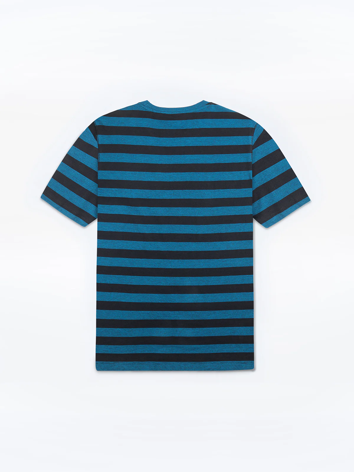 Men's Blue & Black Graphic Tee - EMTGT24-028 - Image 3