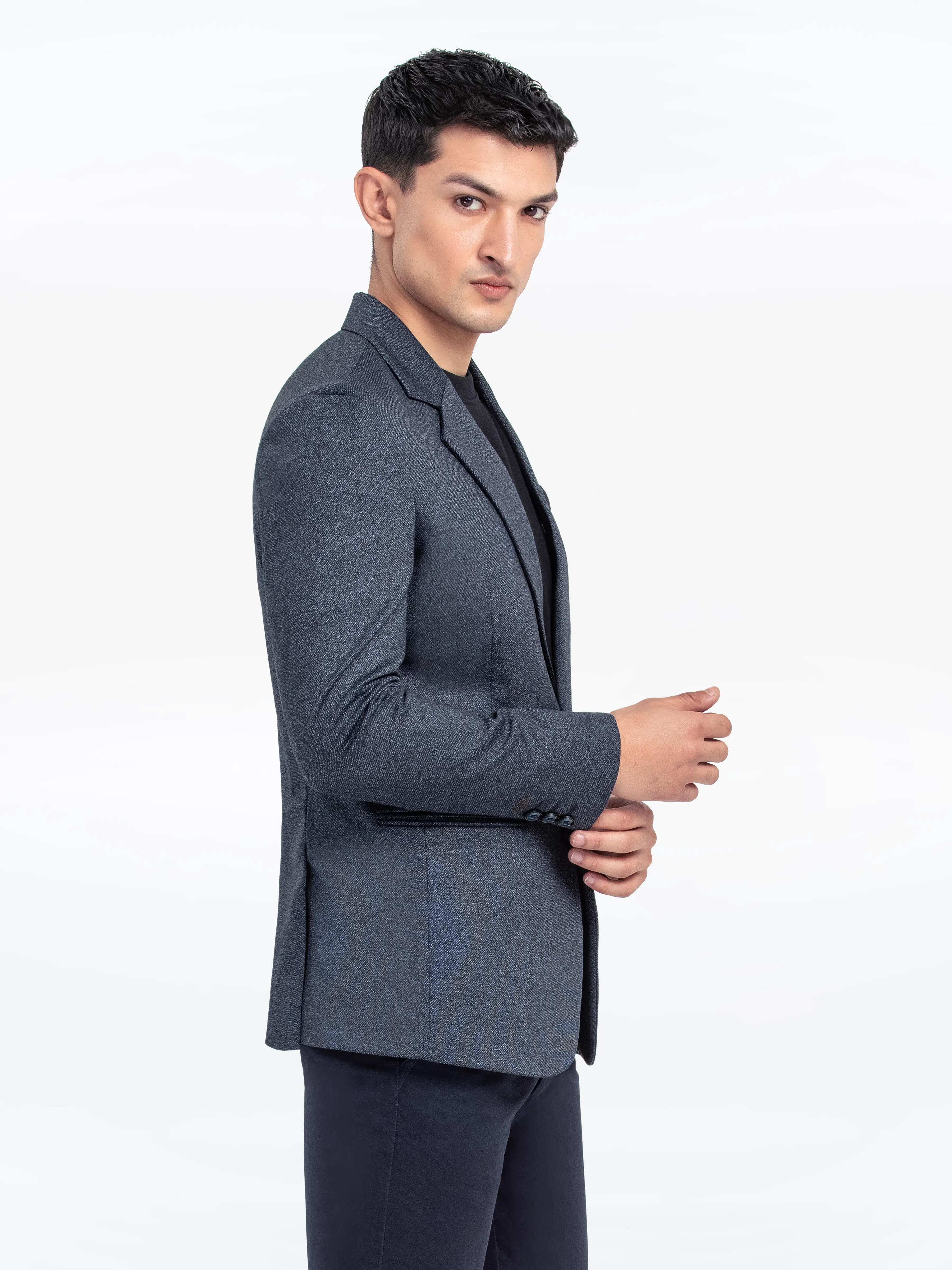 Men's Blue Blazer - EMTBK24-003 - Image 5