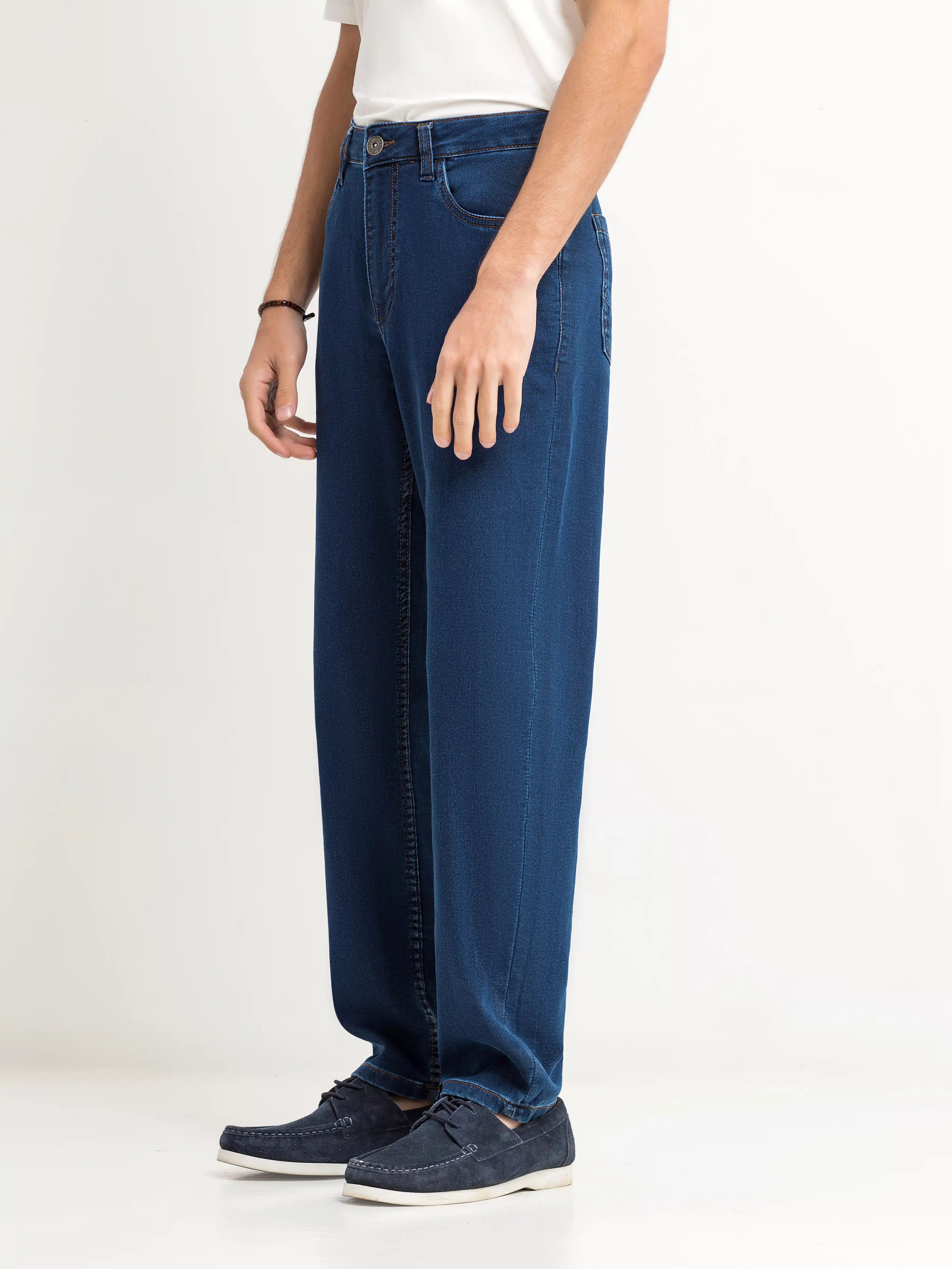 Men's Blue Denim Pant - EMBPD5-025 - Image 5