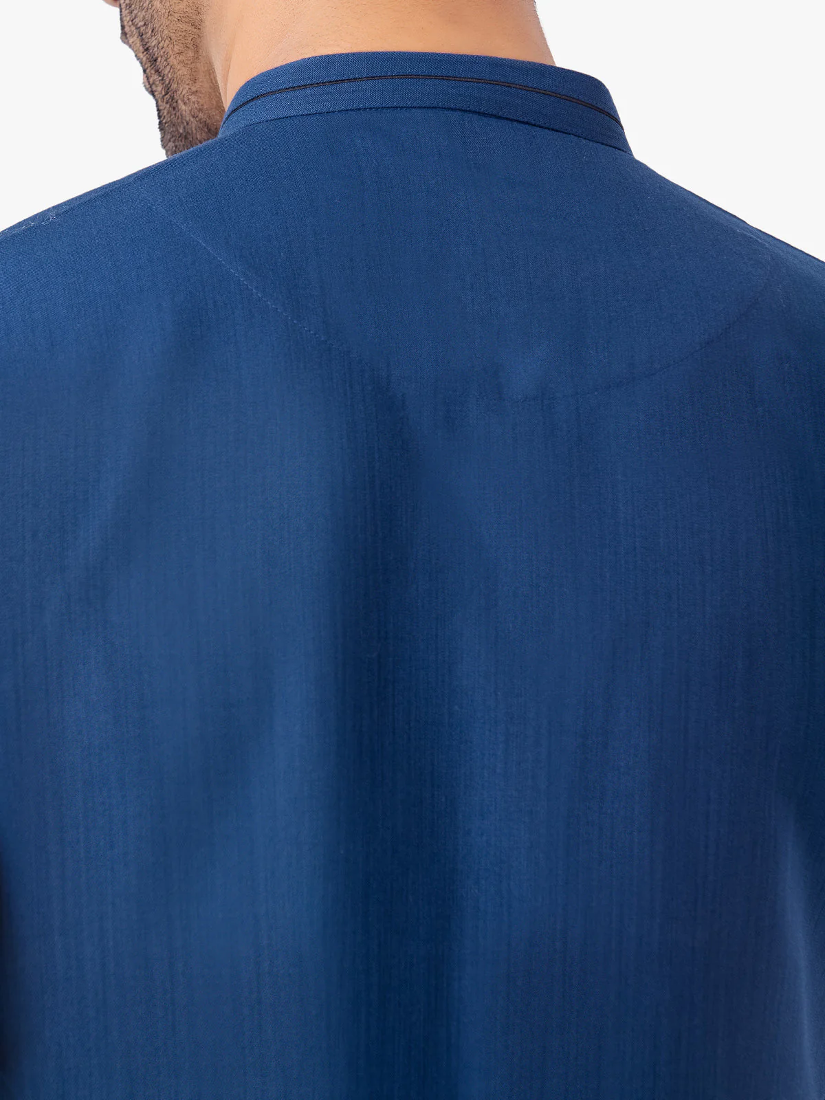 Men's Blue Kurta Pajama - EMTSW23-99400 - Image 3