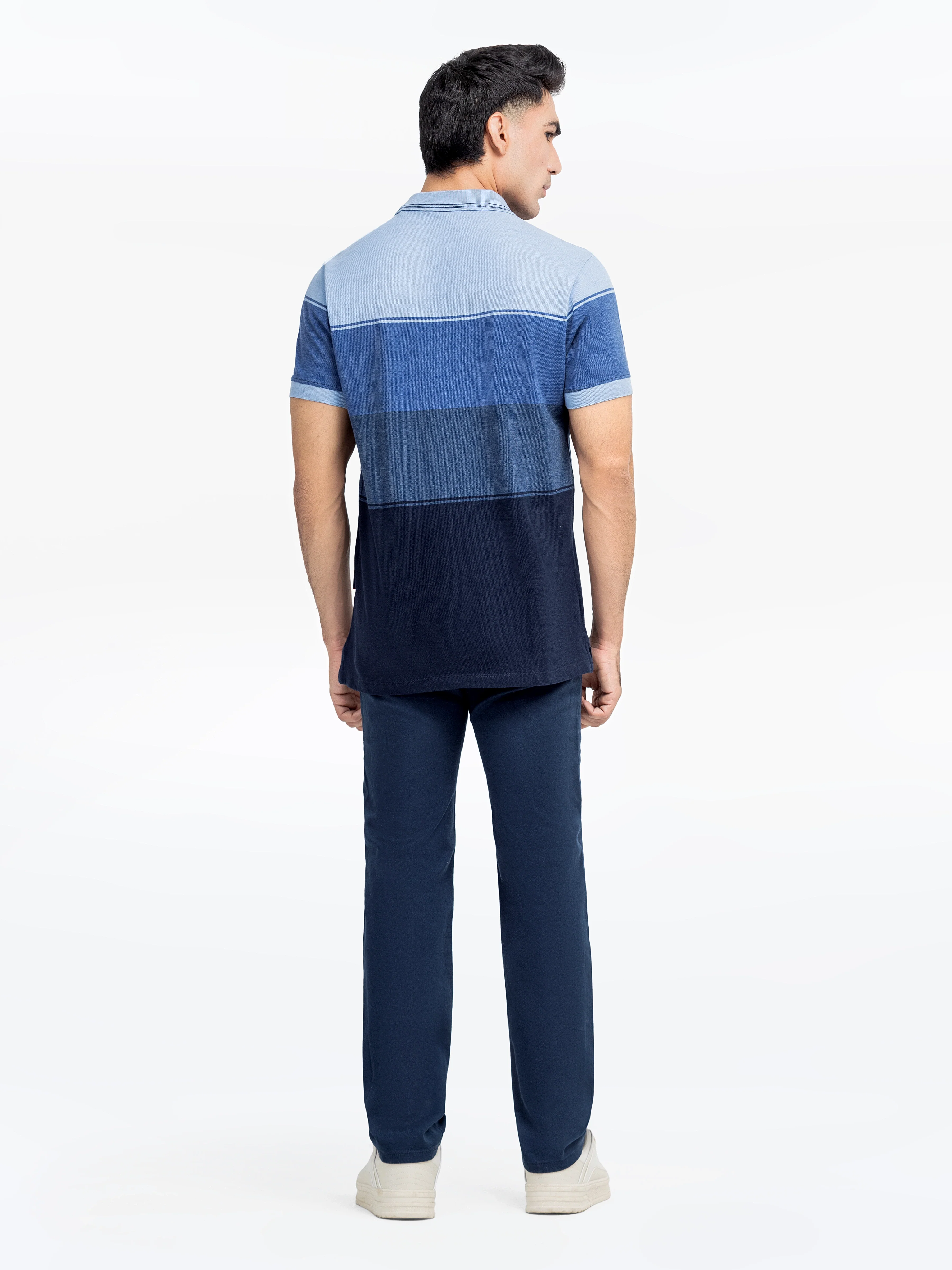 Men's Blue Polo Shirt - EMTPS24-007 - Image 5